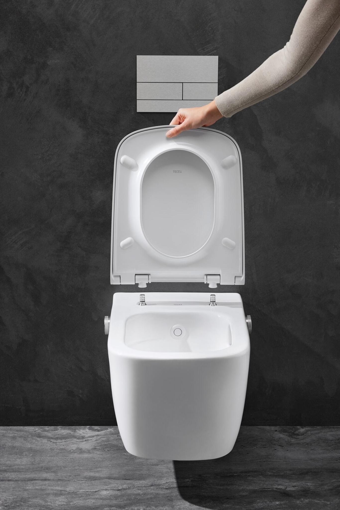 TECEneo - easy and hydraulic shower toilet