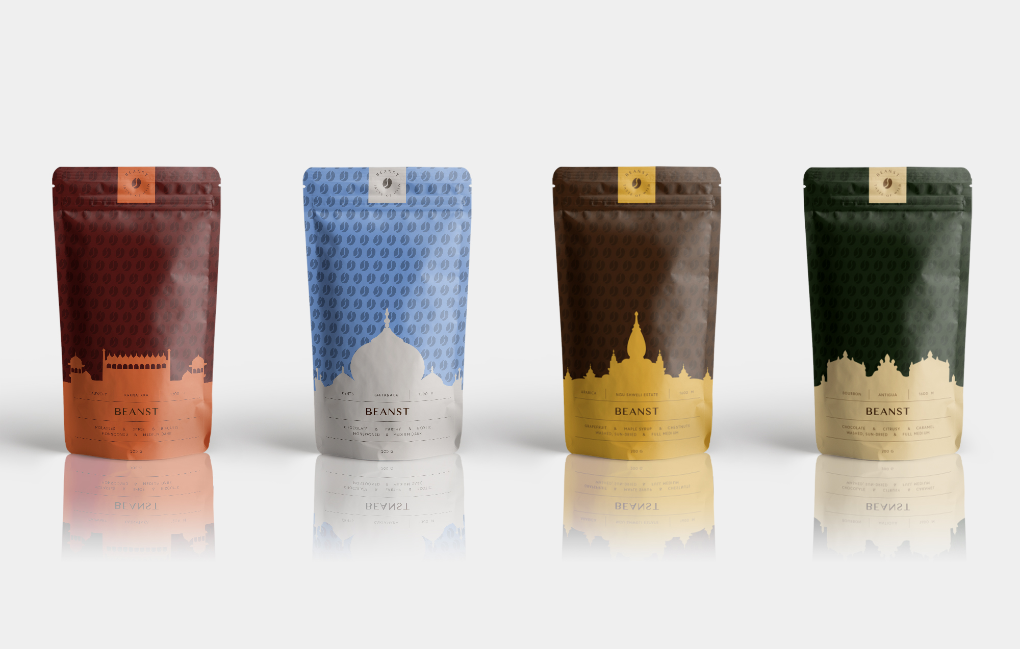 Beanst Coffee Packaging