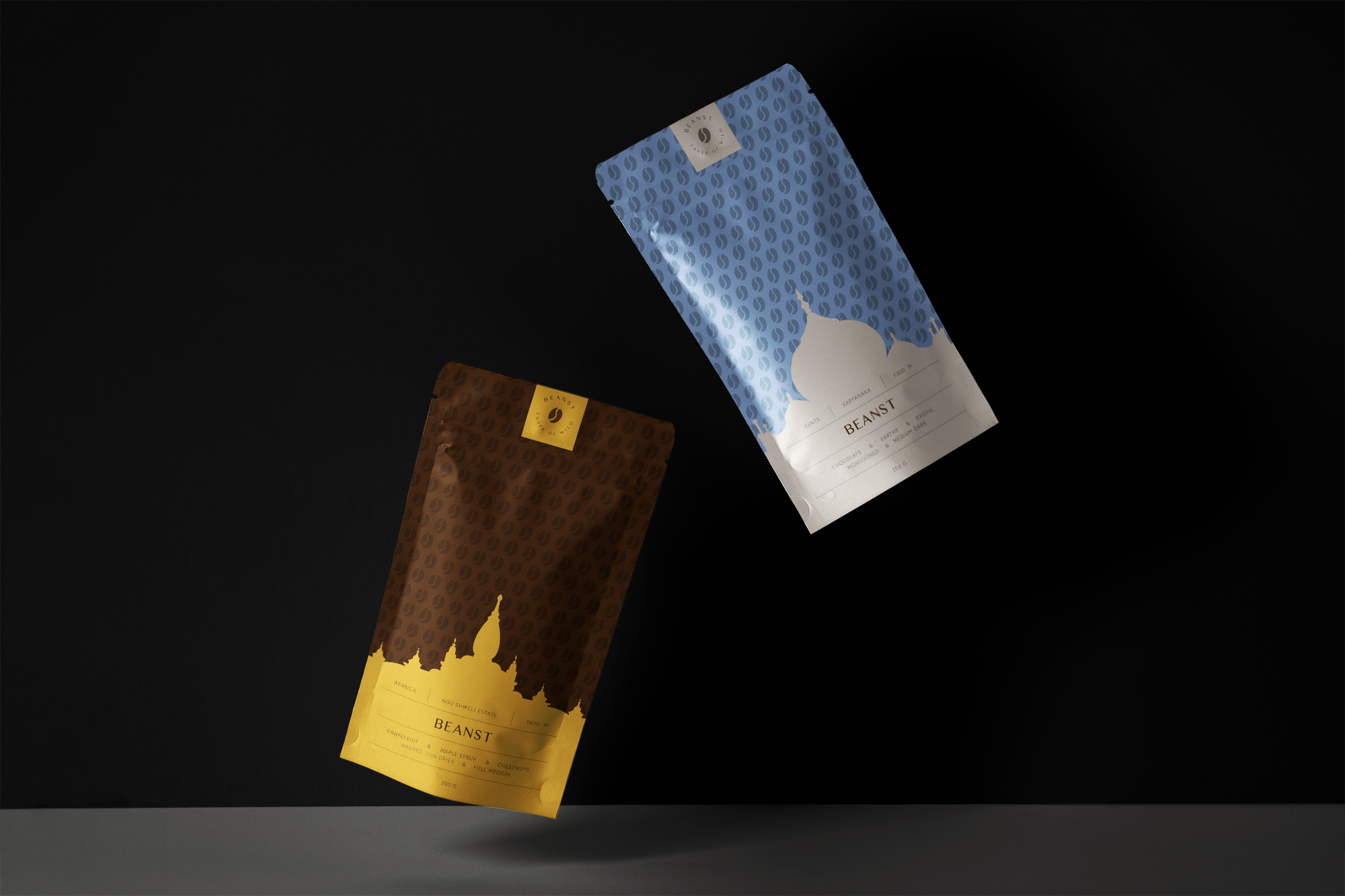 Beanst Coffee Packaging