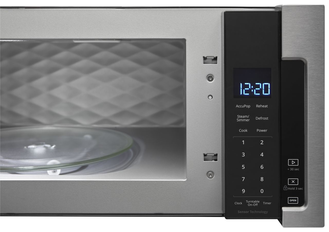 Low Profile Over-the-Range Microwave