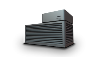 Solidair combined penthouse louvre