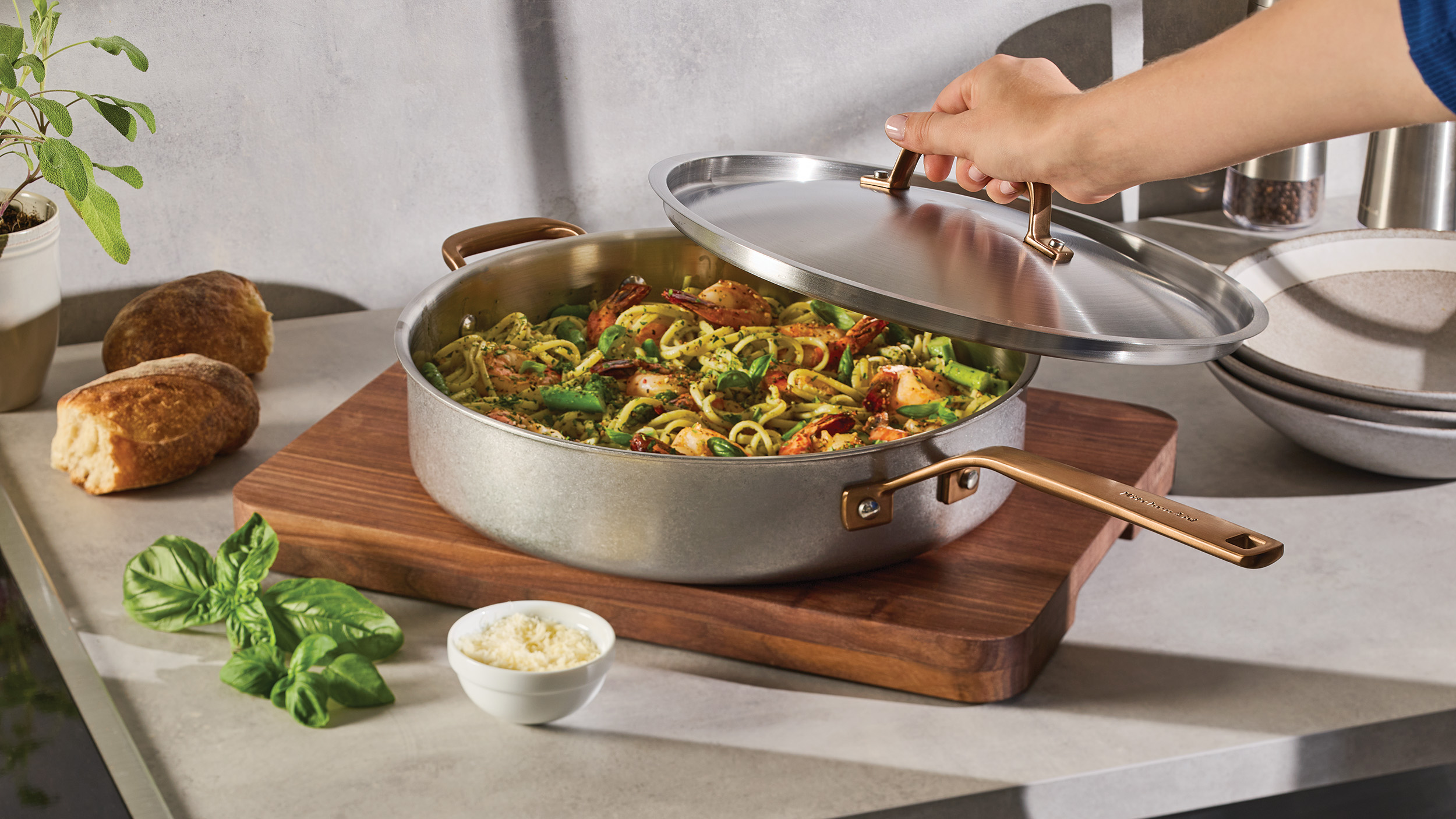 KitchenAid Stonewash Cookware Collection