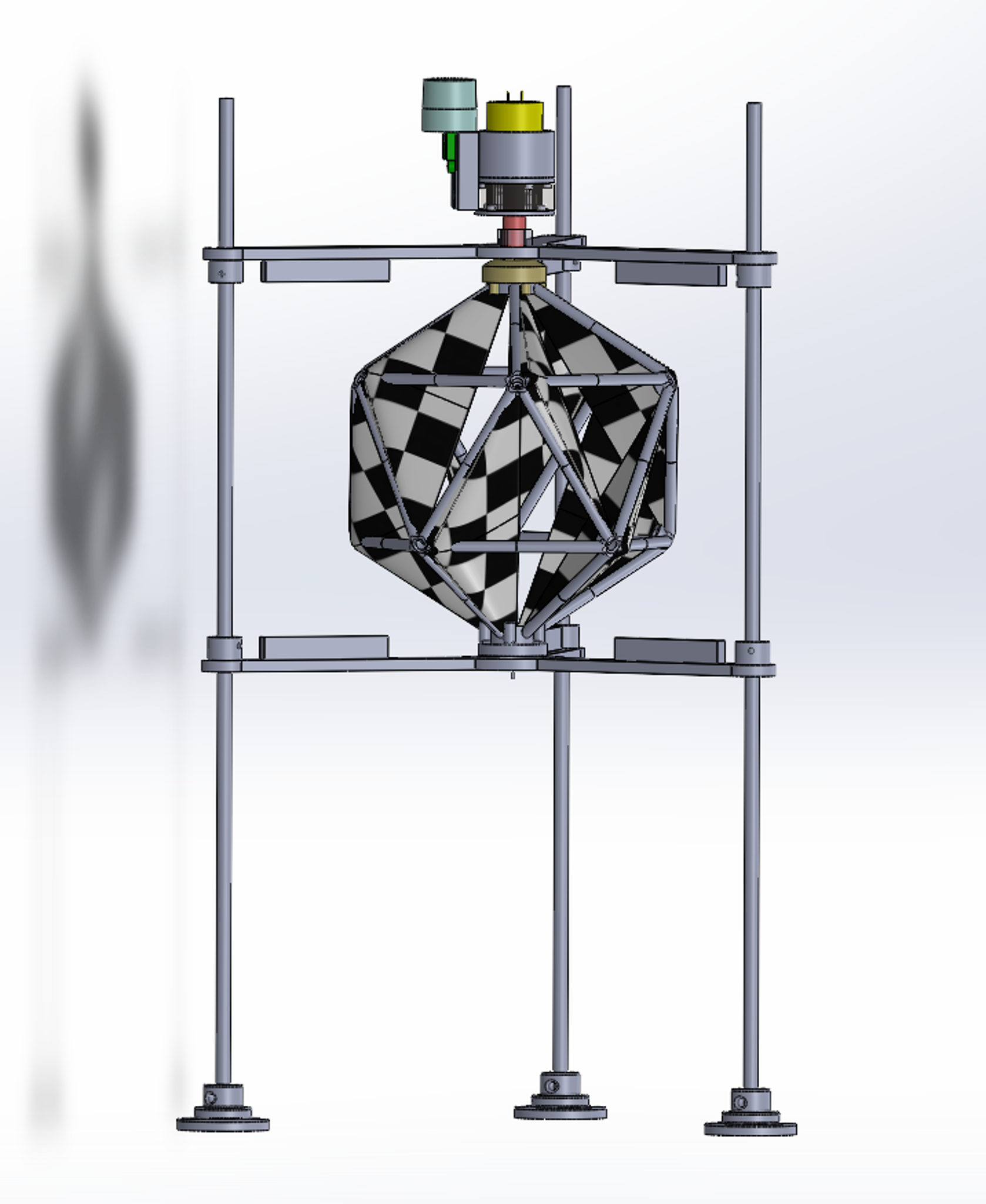 GeoWind GW1200 Geodesic Vertical Axis Wind Turbine