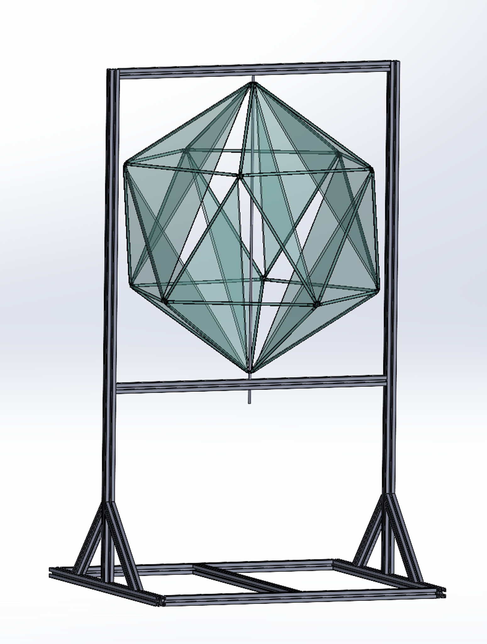 GeoWind GW1200 Geodesic Vertical Axis Wind Turbine