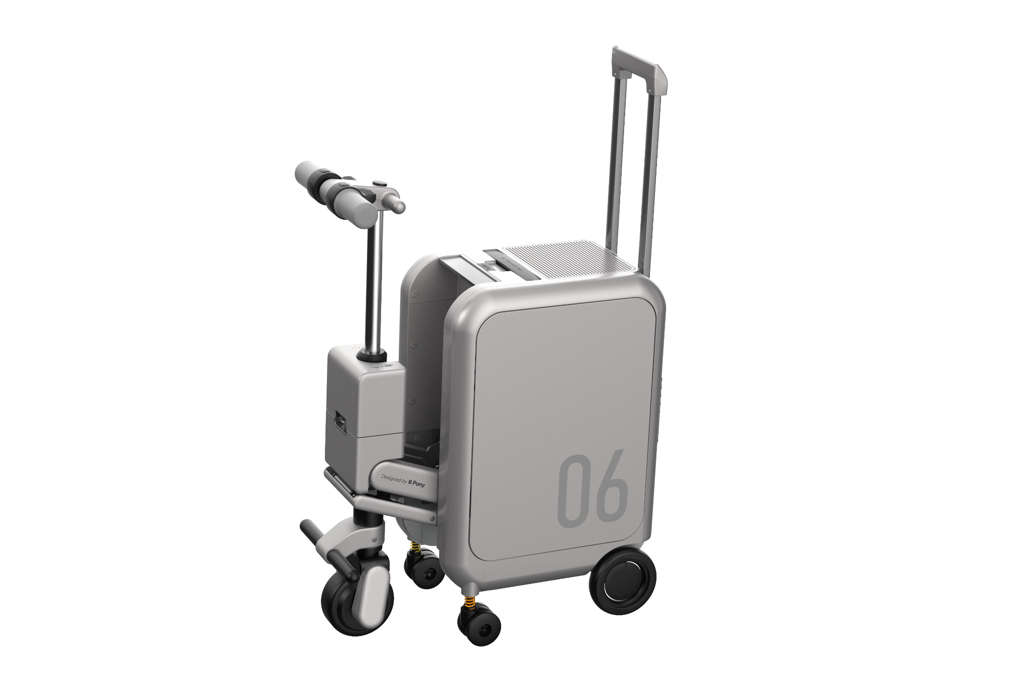 6 PONY Foldable Suitcase Scooter