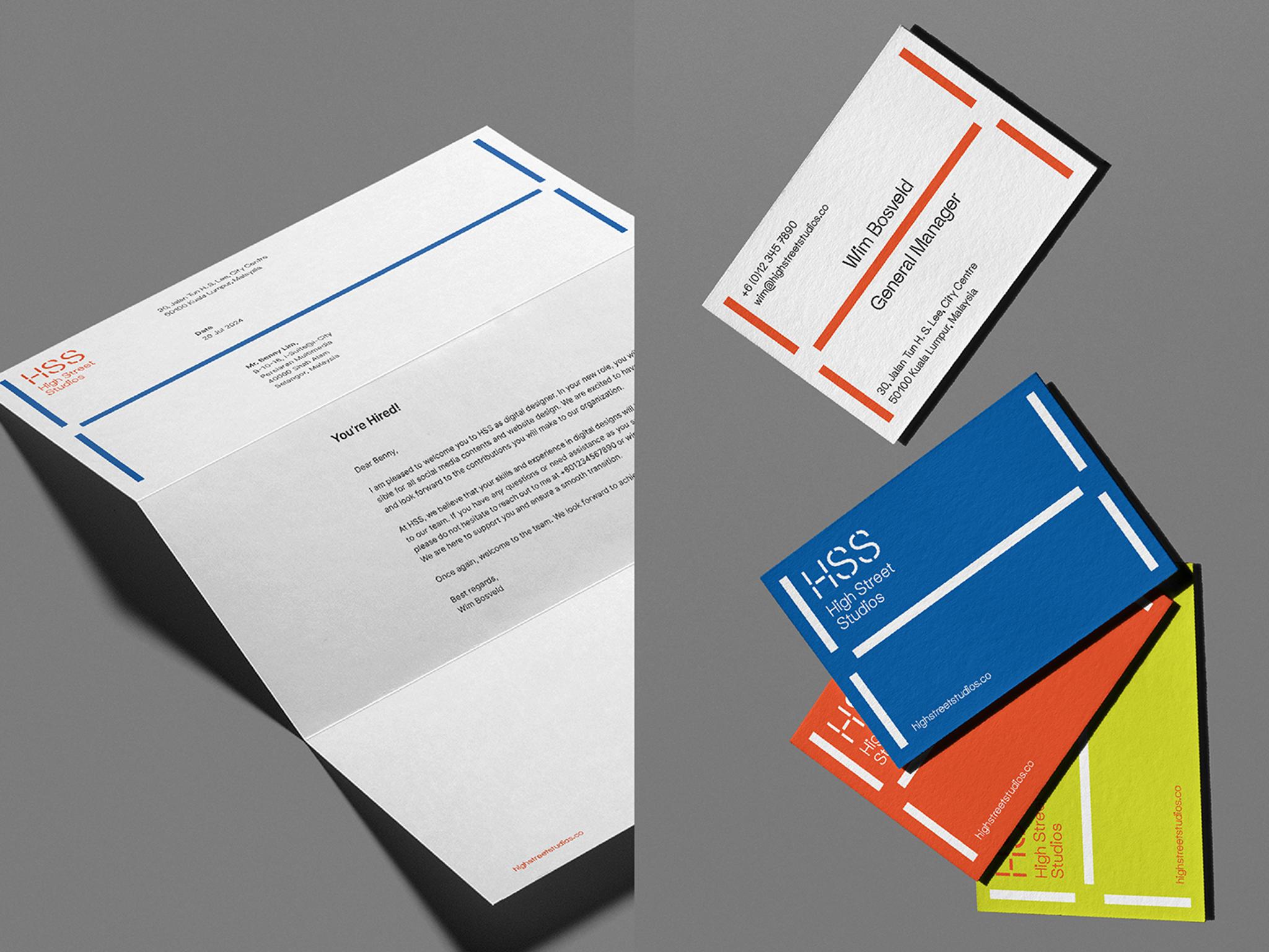 High Street Studios Visual Identity
