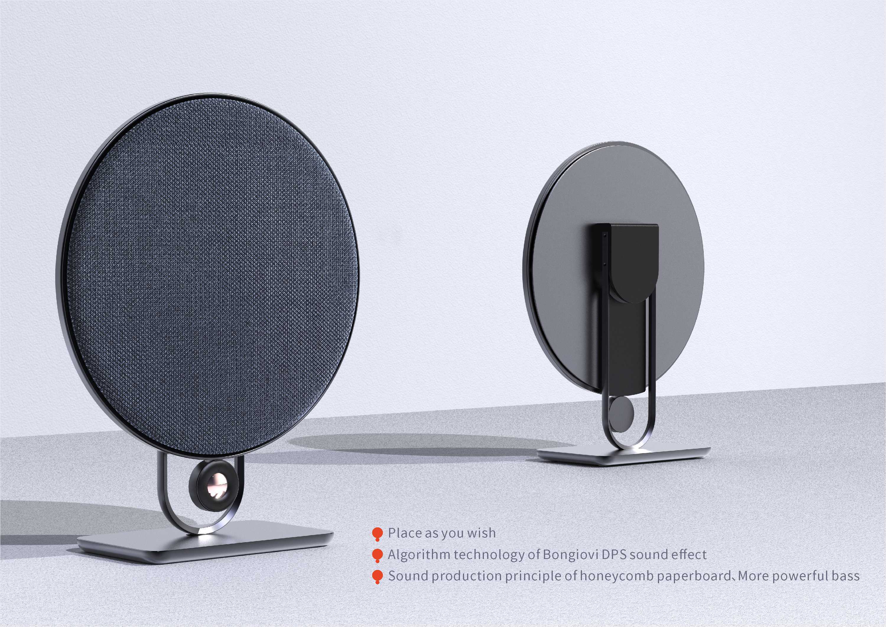 Smart ultra-Ultra-thin wireless speaker