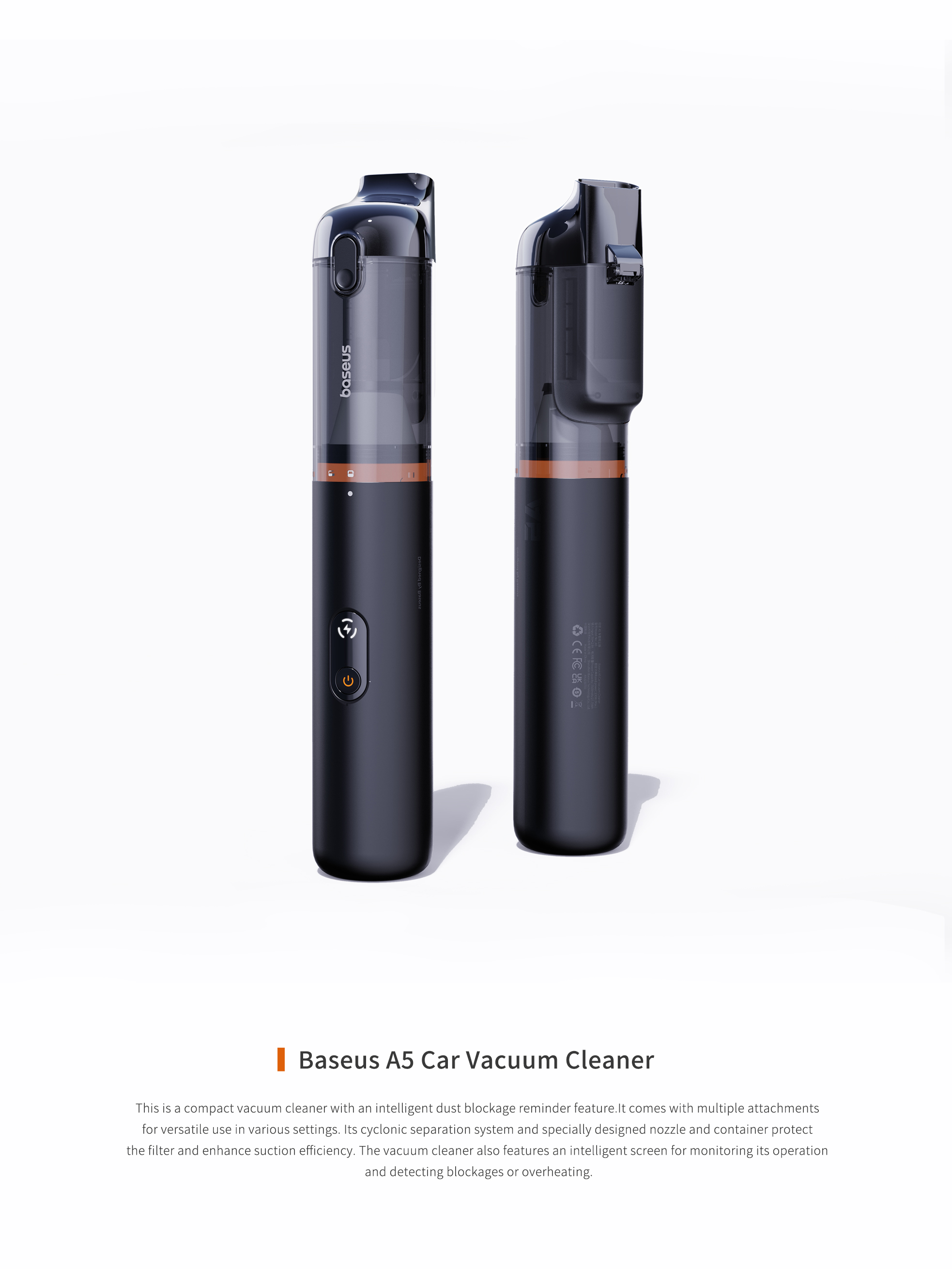 Baseus A5 Car Vacuum Cleaner