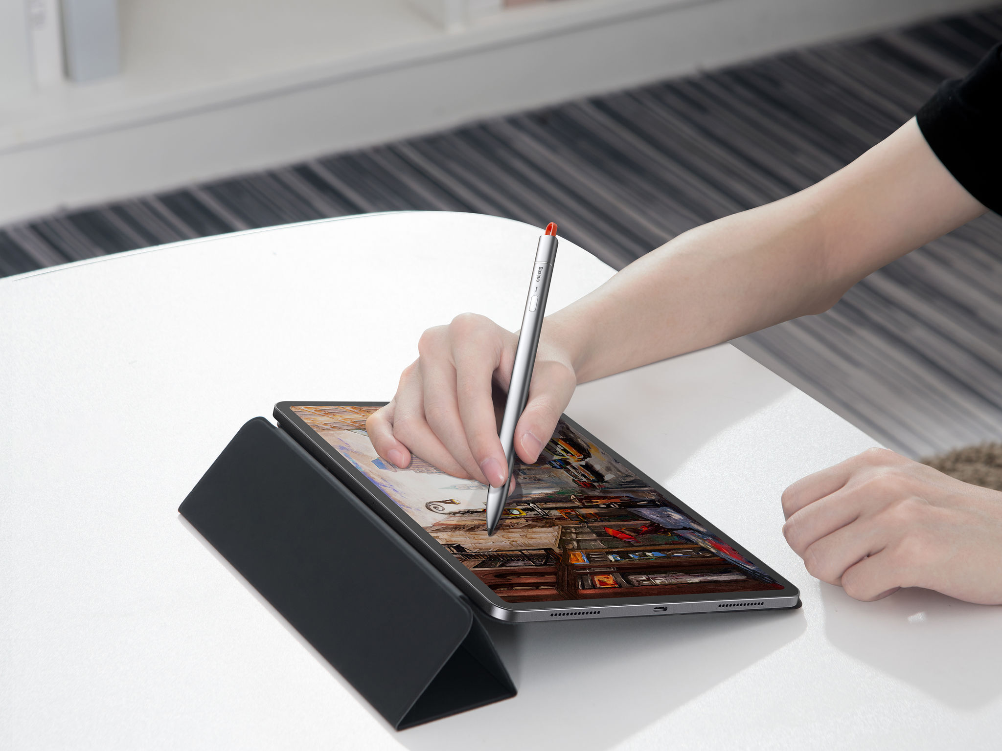 Square Line Capacitive Stylus pen