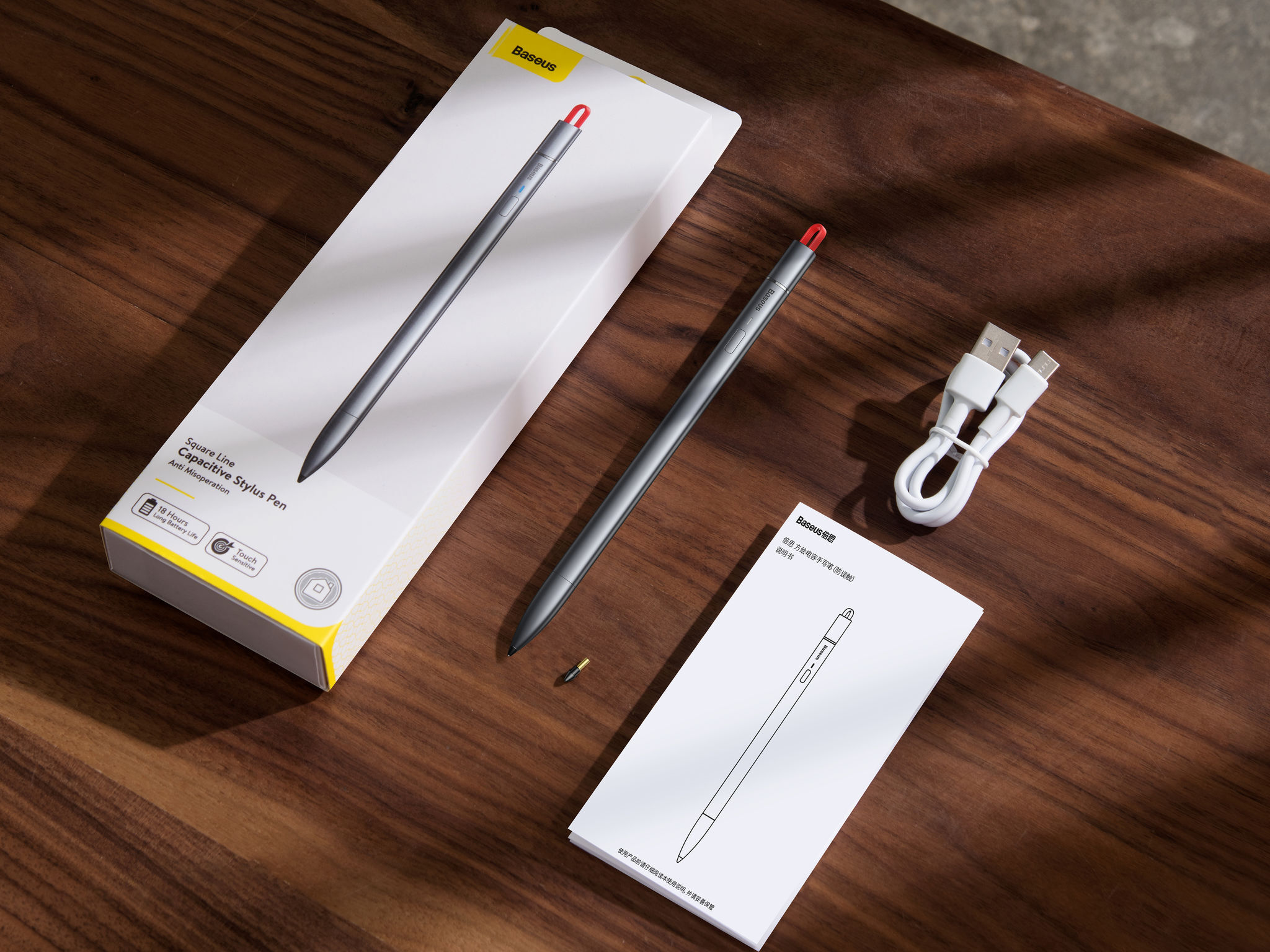 Square Line Capacitive Stylus pen