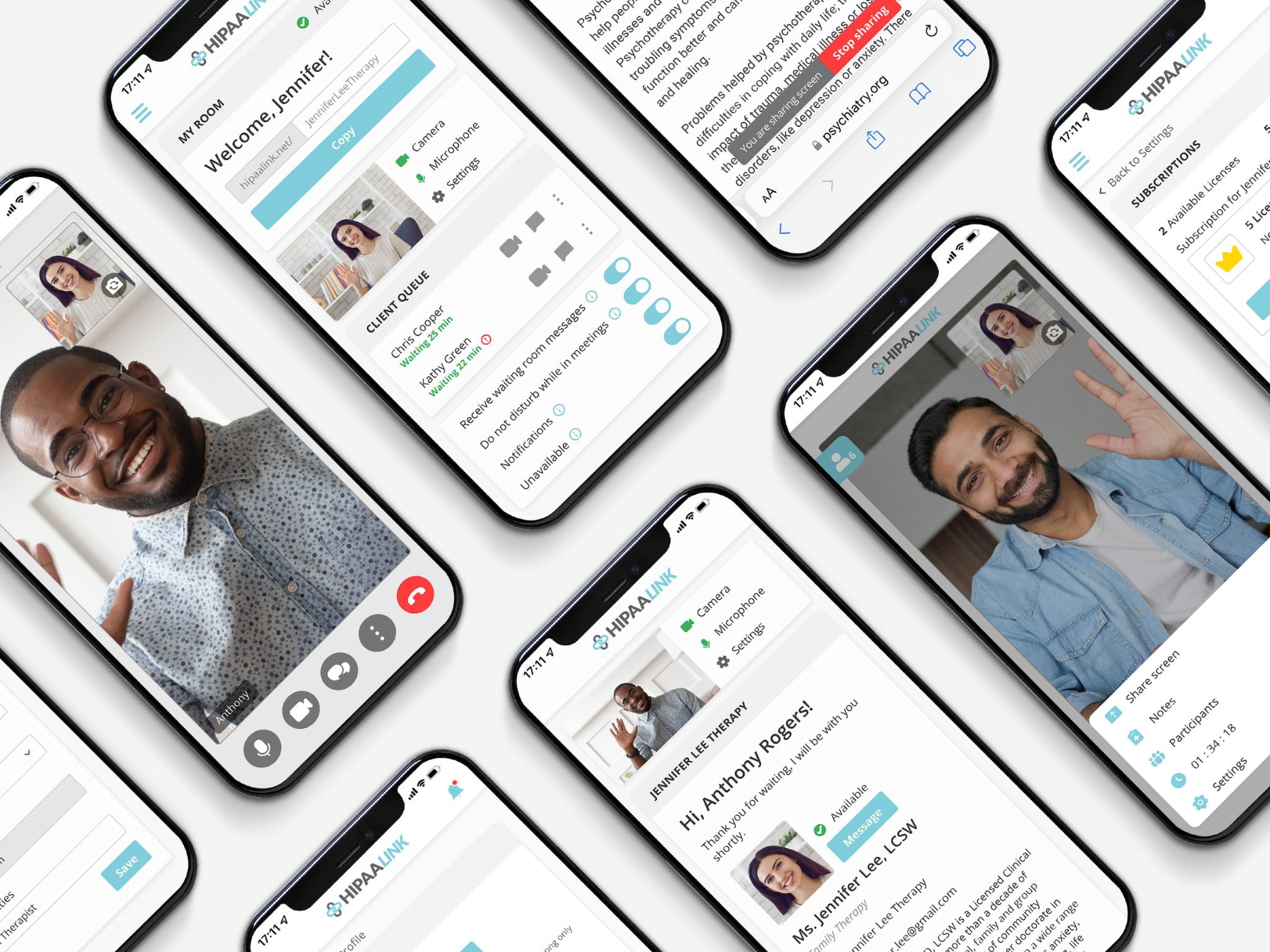 HIPAA LINK Telehealth Platform