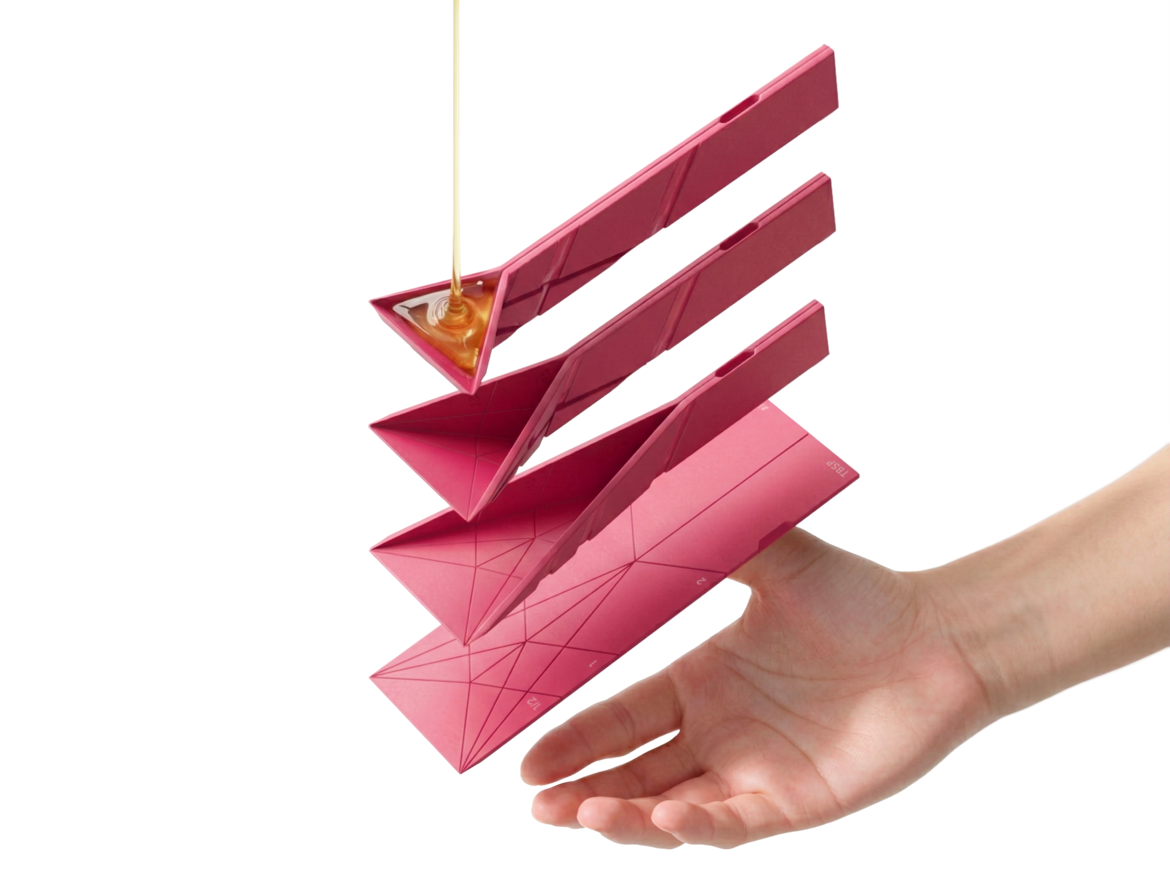 iF Design - Polygons flat 3-in-1 Measuring Spoon