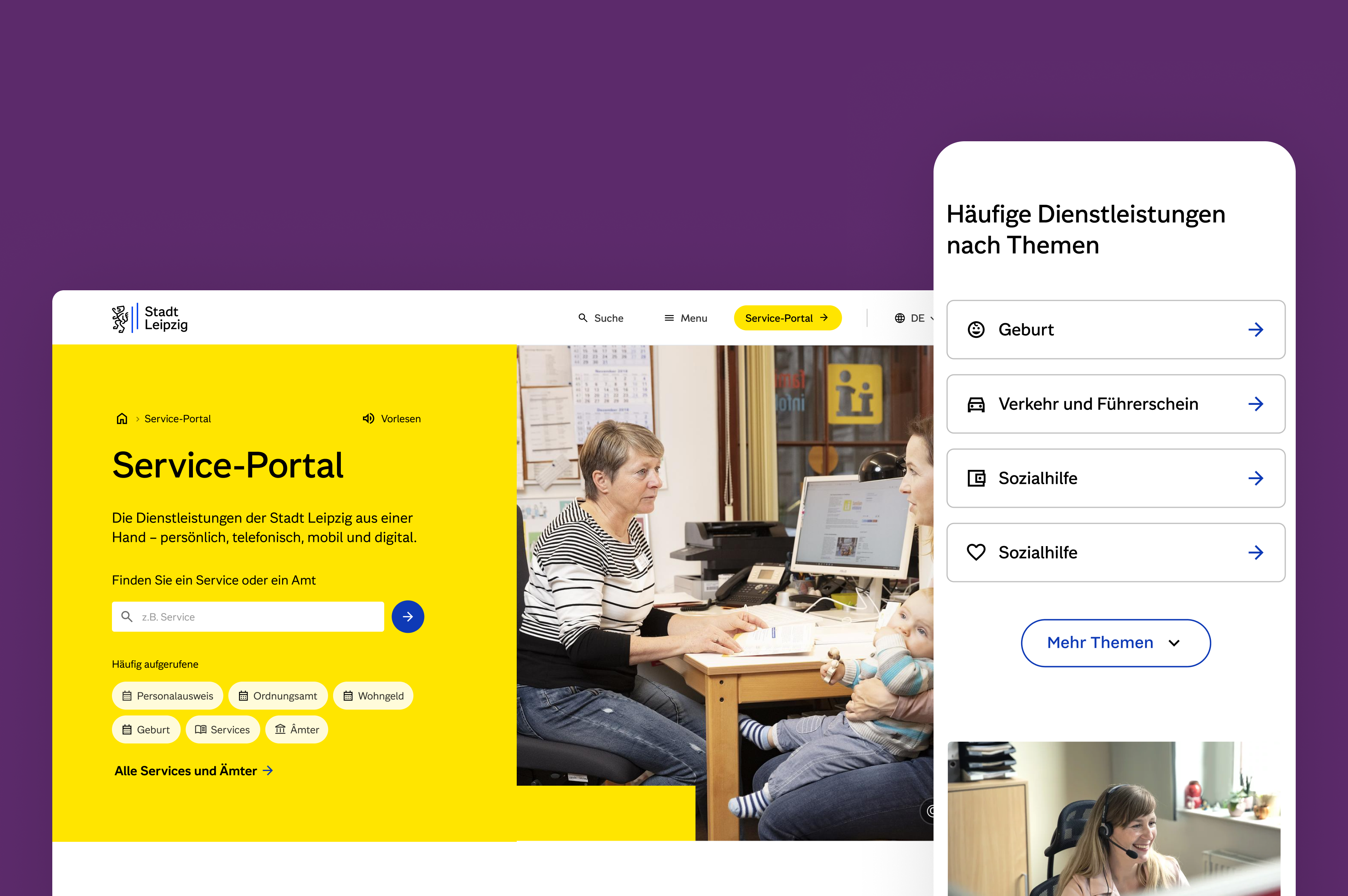Website Relaunch City of Leipzig