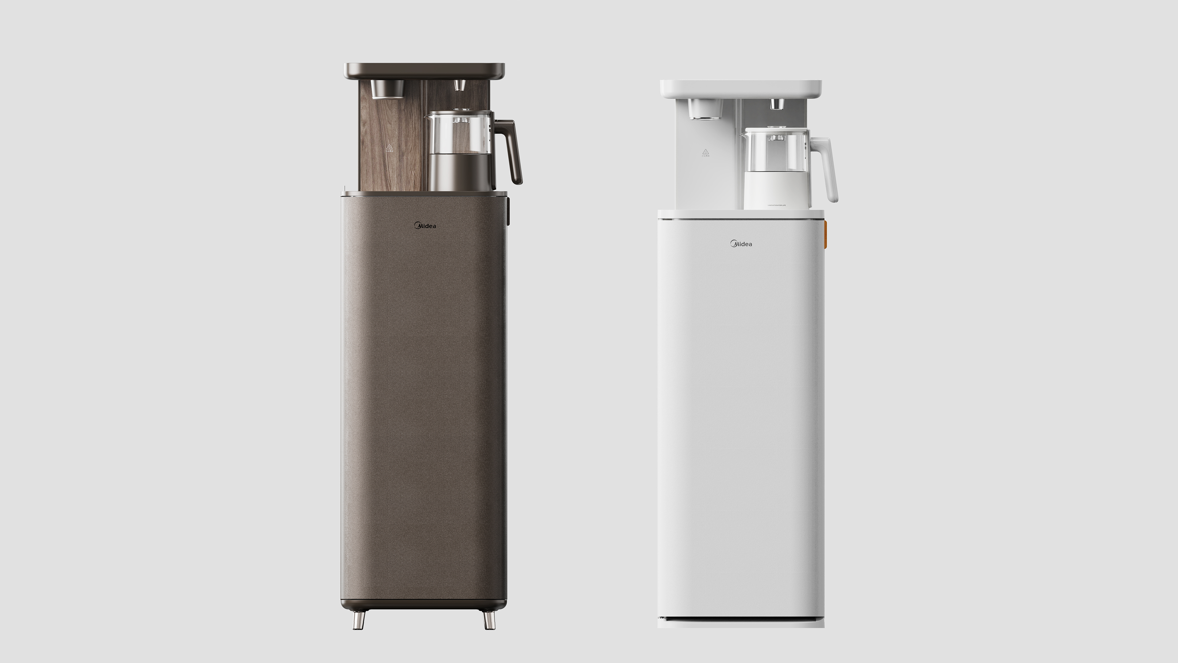 Vertical water dispenser