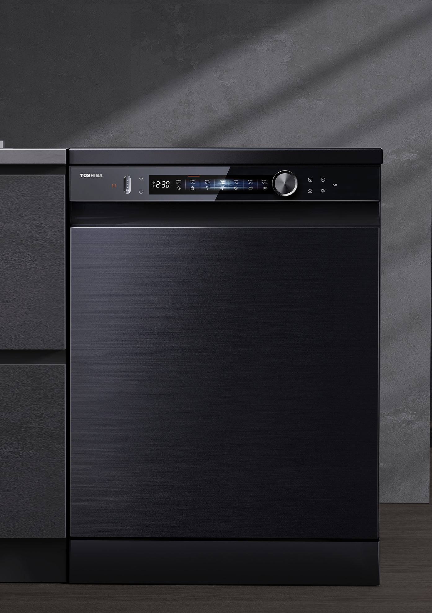 TOSHIBA free-standing dishwasher-E5