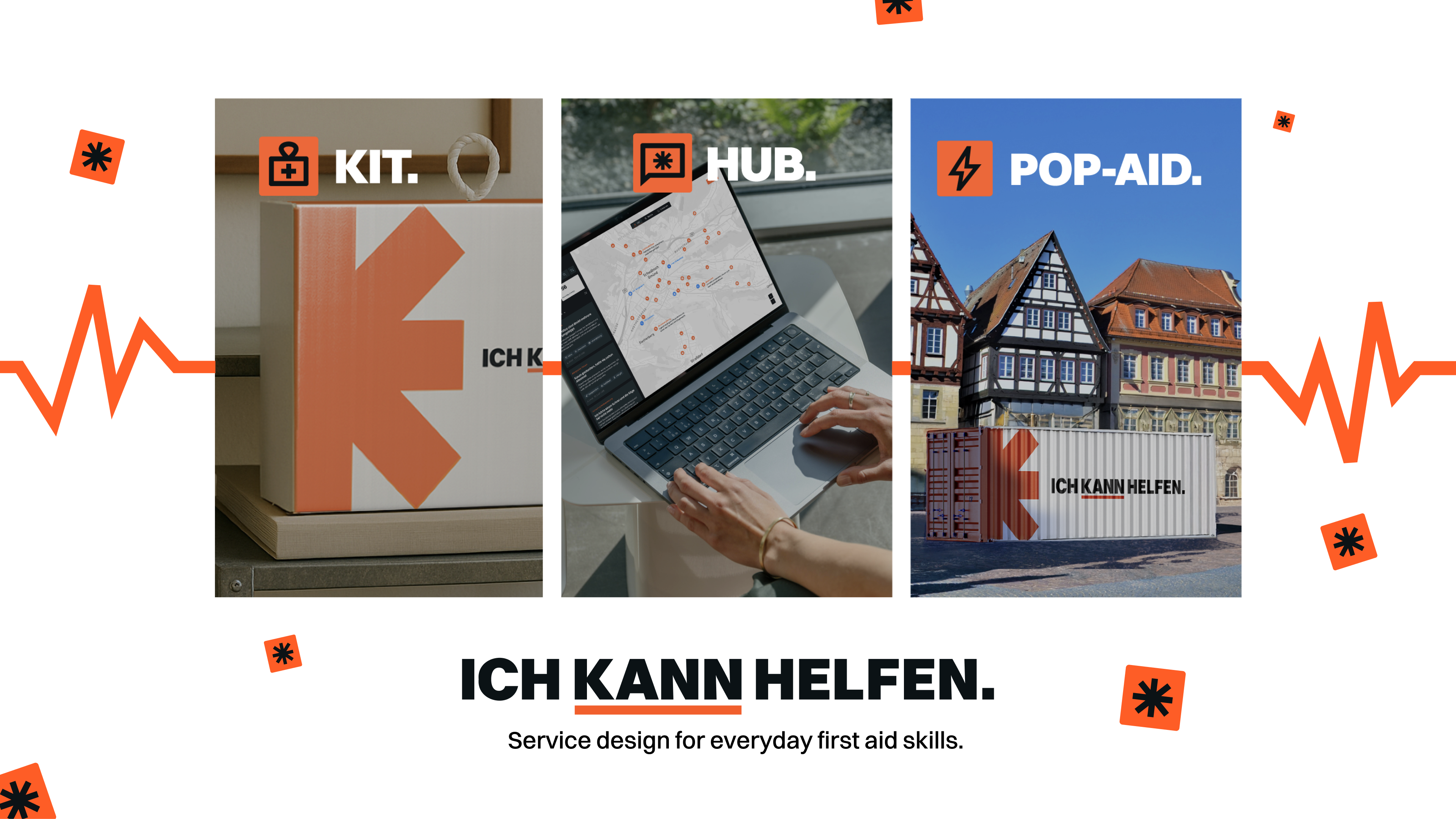 ICH KANN HELFEN.
