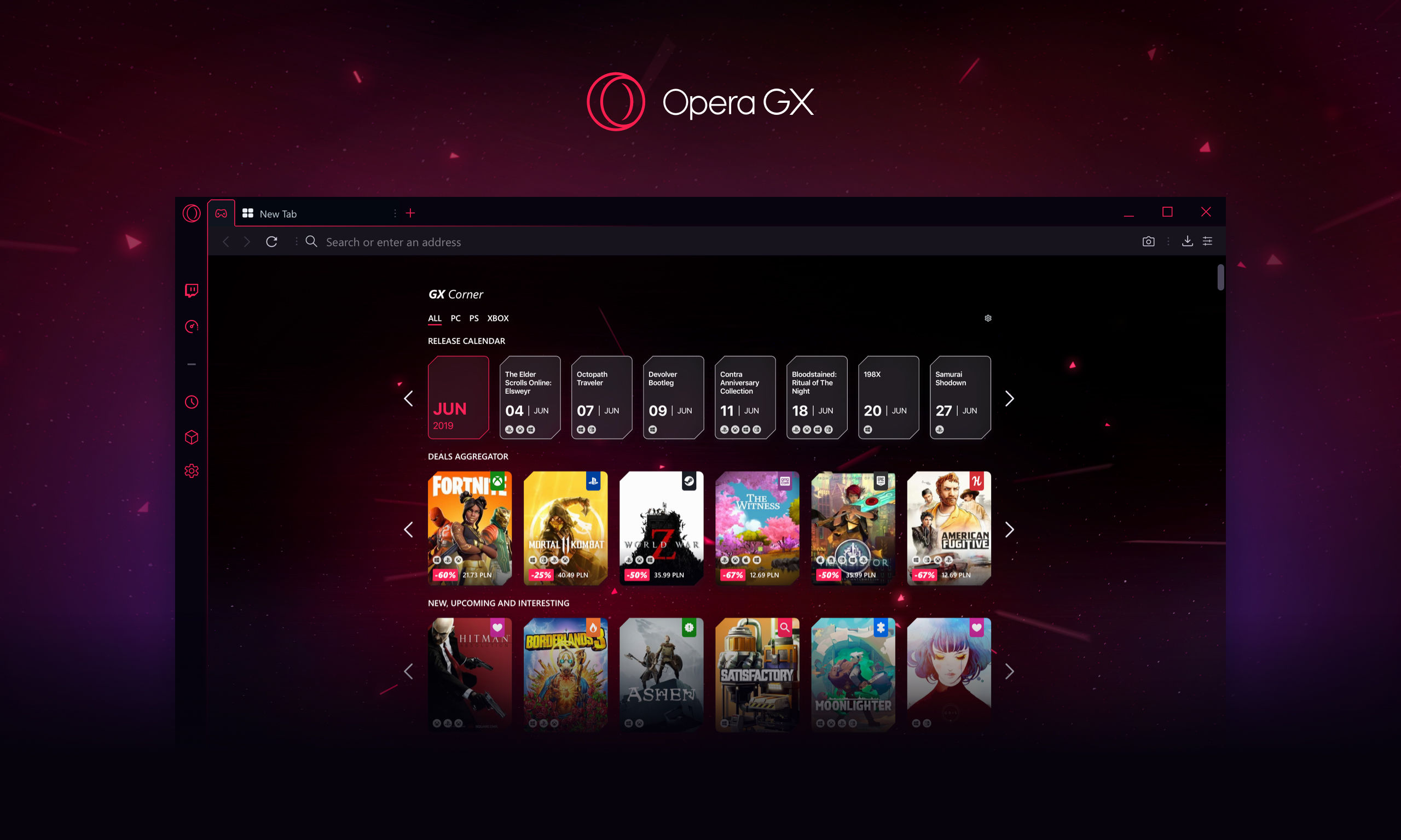 Opera GX - Gaming browser