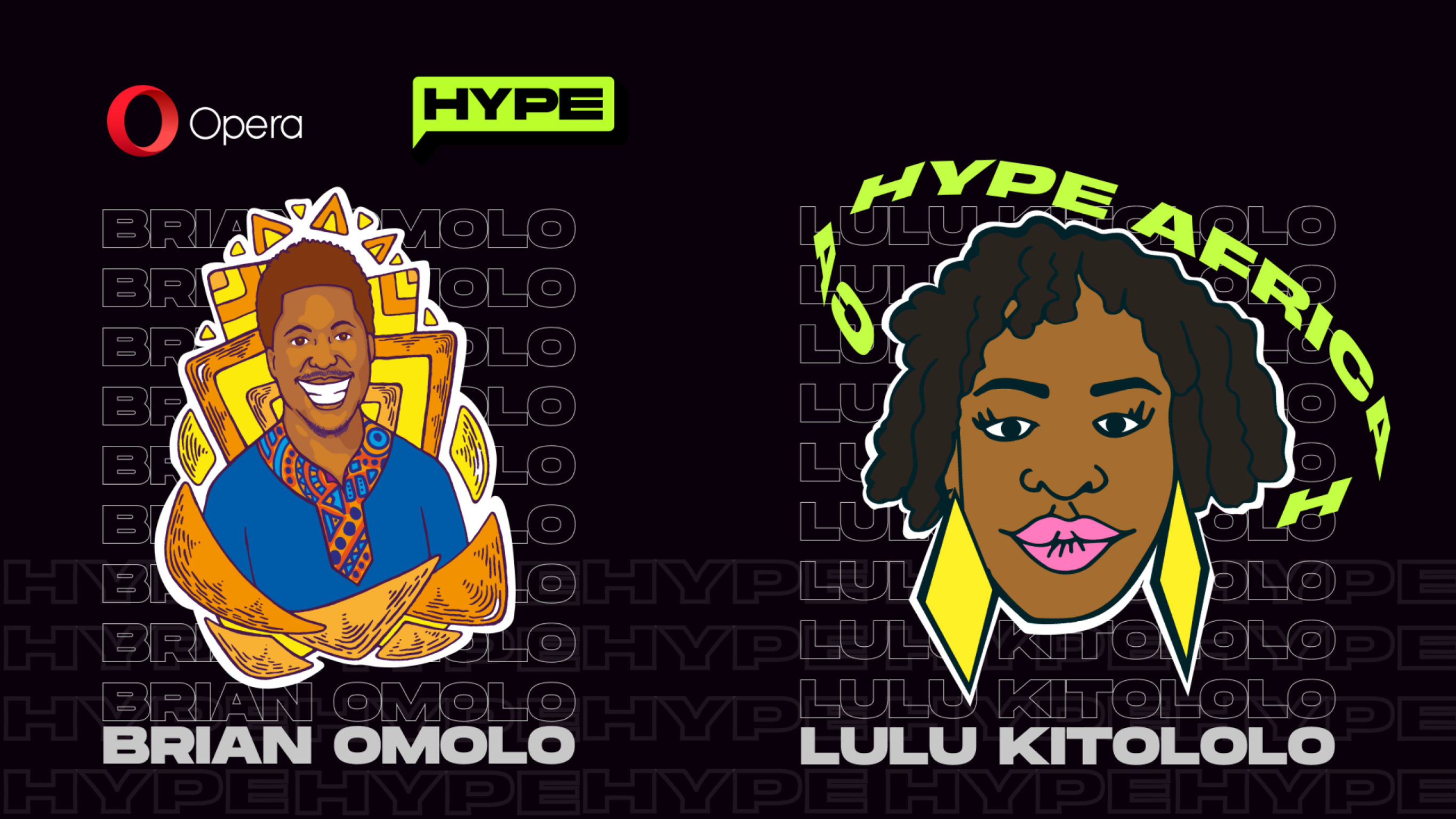 Hype Messenger - inspired by Africa