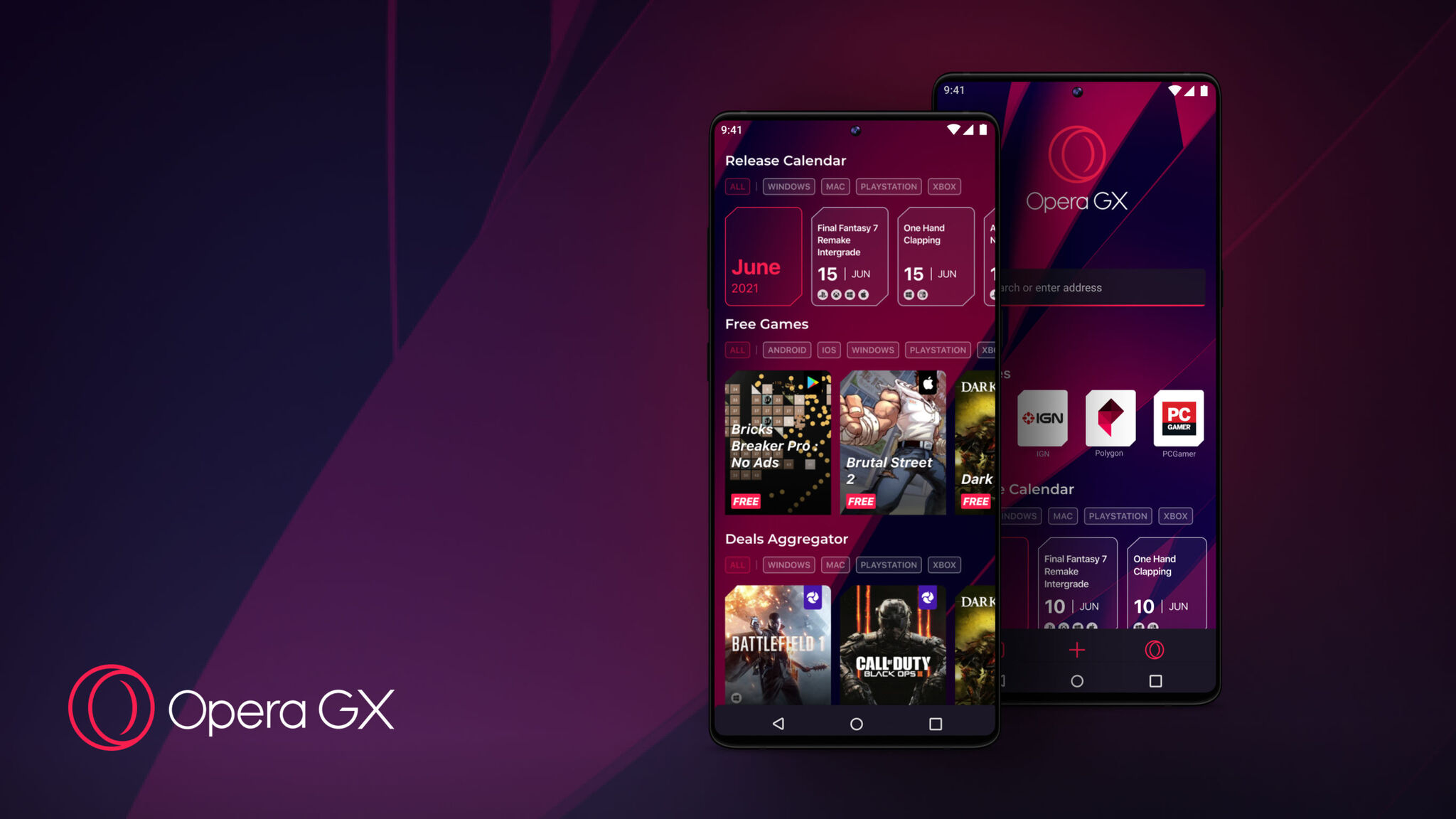 Opera GX Mobile world's first mobile browser for gamers