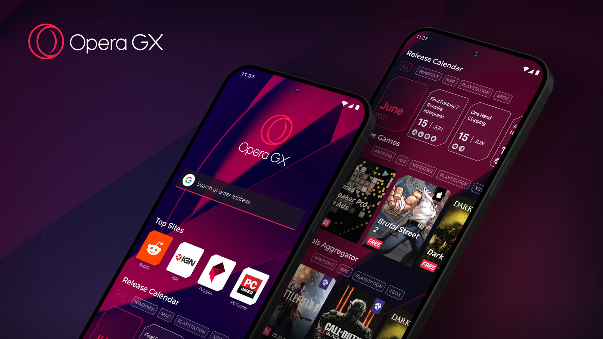 Opera GX Mobile world's first mobile browser for gamers