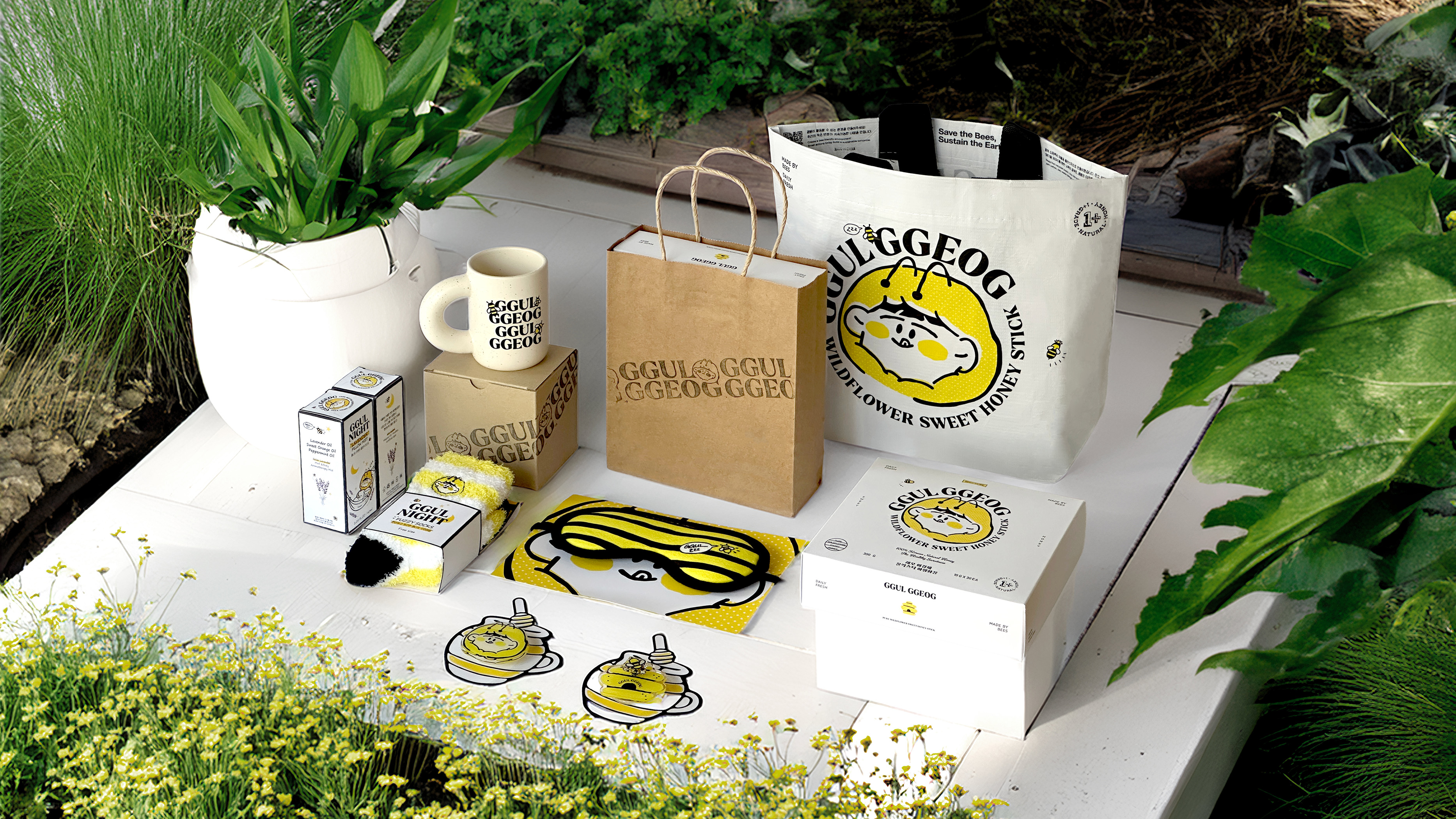 GGULGGEOG honeystick package