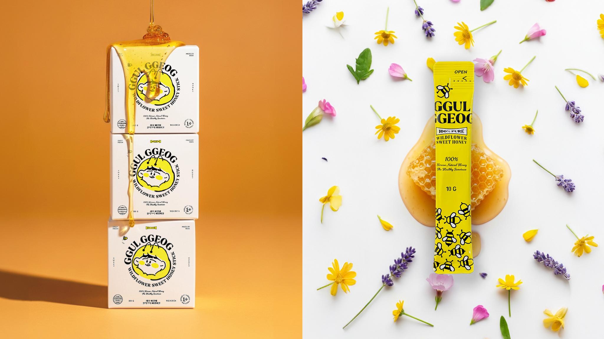 GGULGGEOG honeystick package