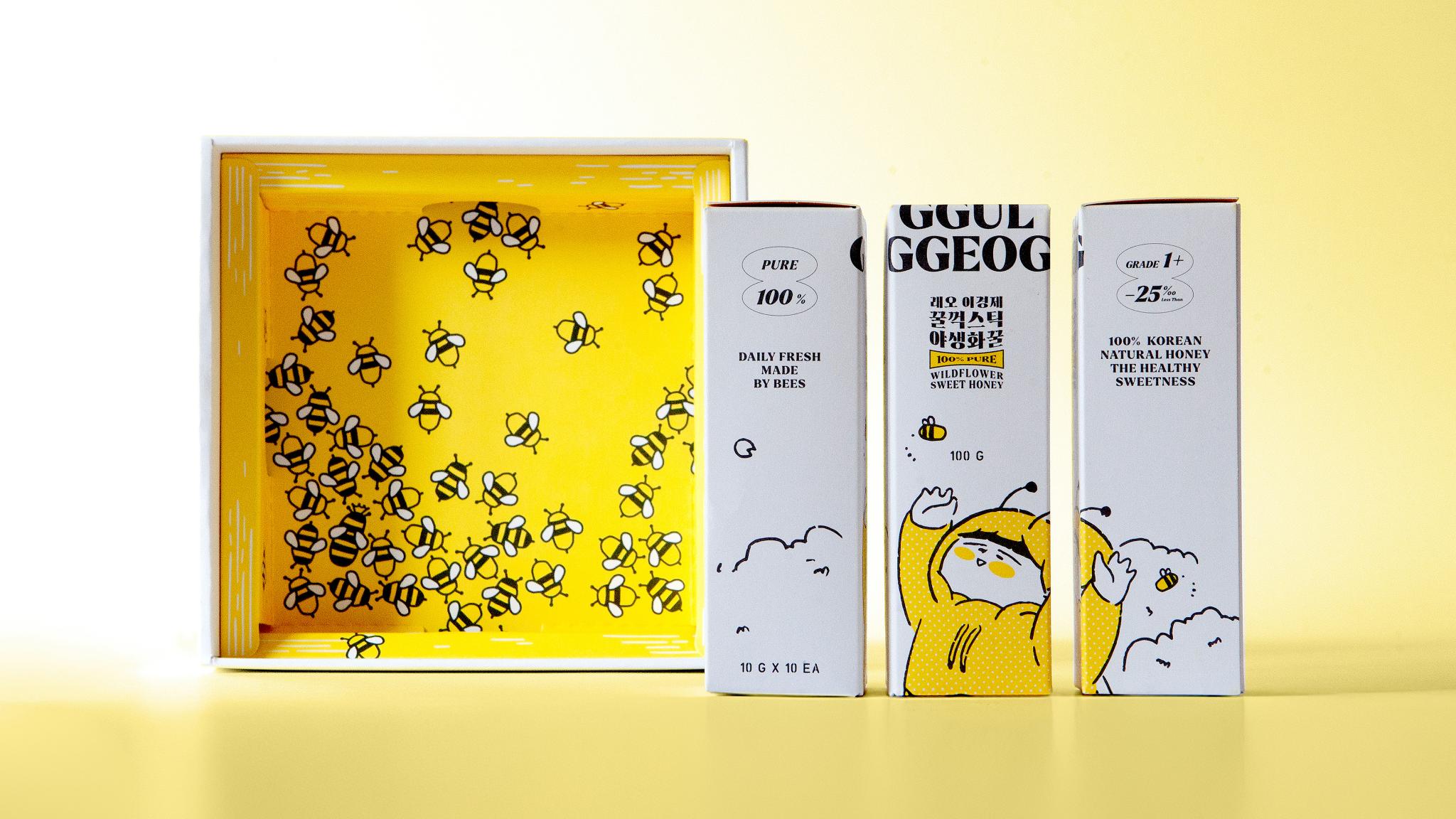 GGULGGEOG honeystick package