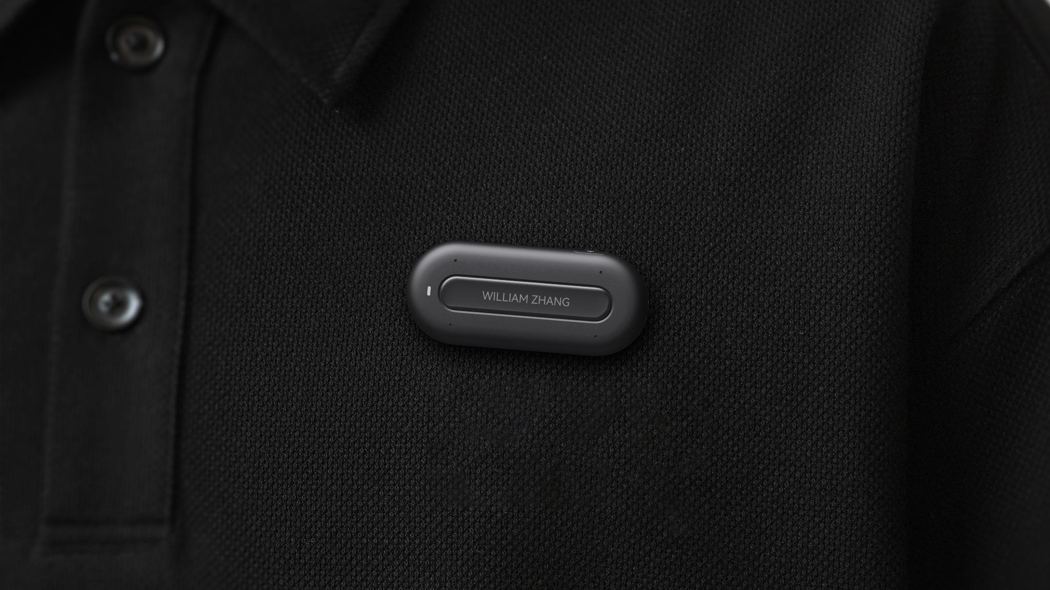 ANYPIN Wearable Smart Badge Recorder