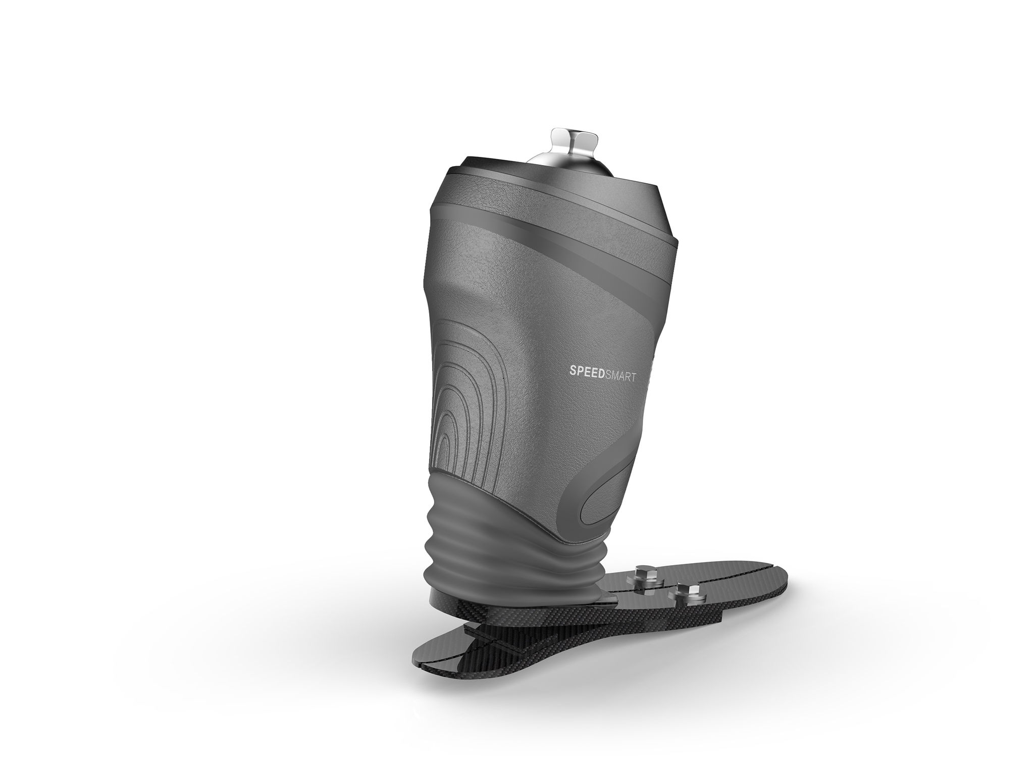 Waterproof smart power calf prosthesis