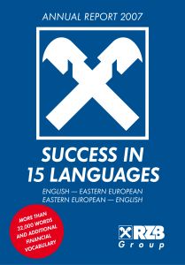 Erfolg in 15 Sprachen / Success in 15 languages