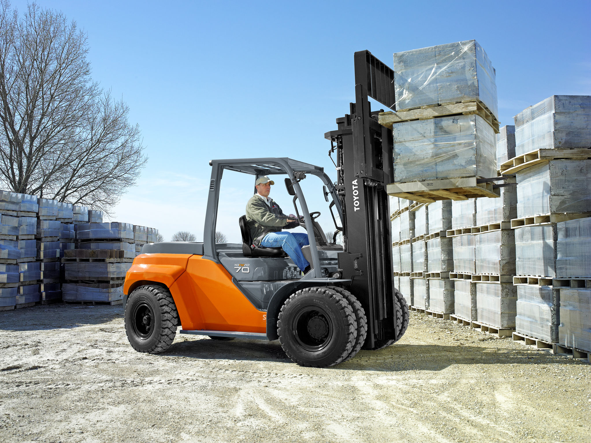 Toyota 3.5-8ton forklift