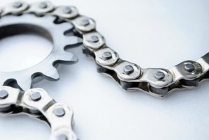 Hybrid Toothed Chain and Sprockets
