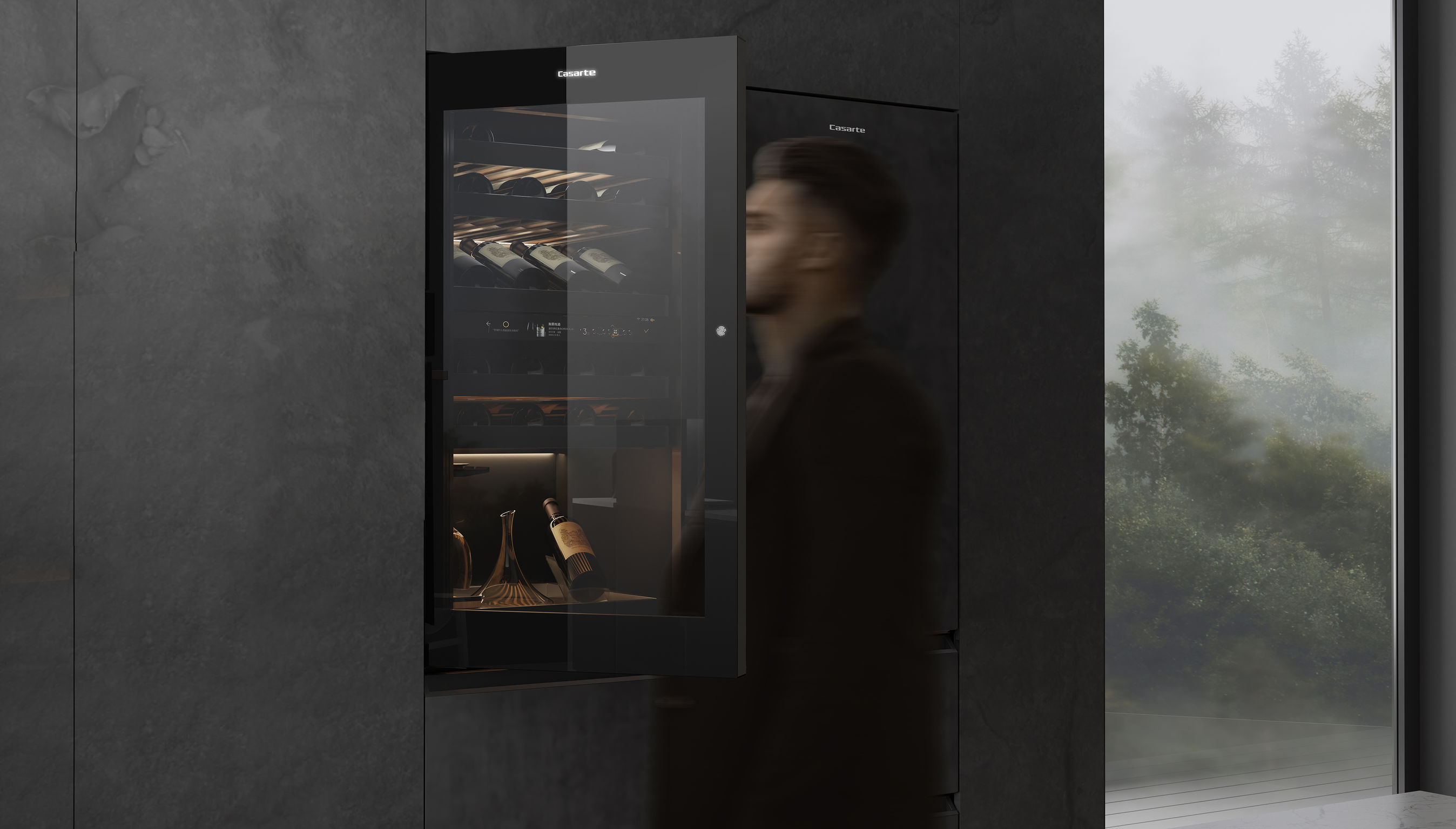 casarte sommelier series winecellar