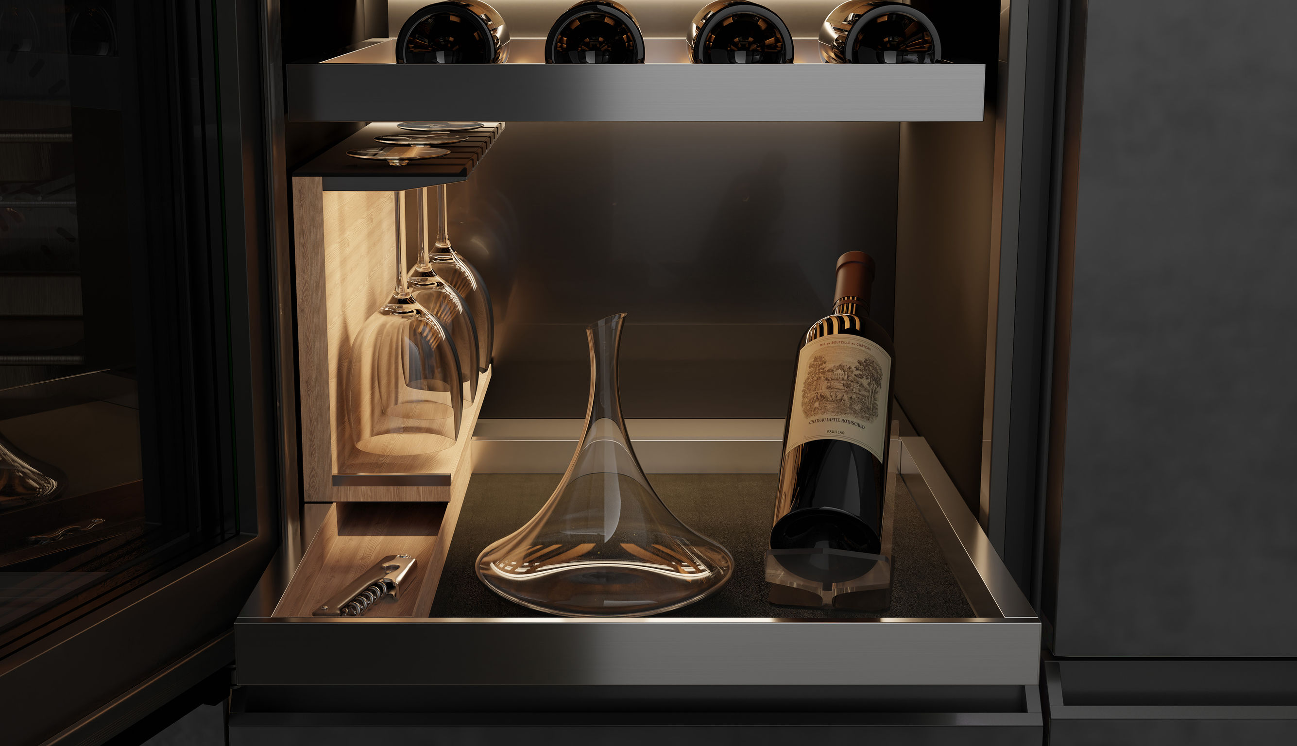 casarte sommelier series winecellar