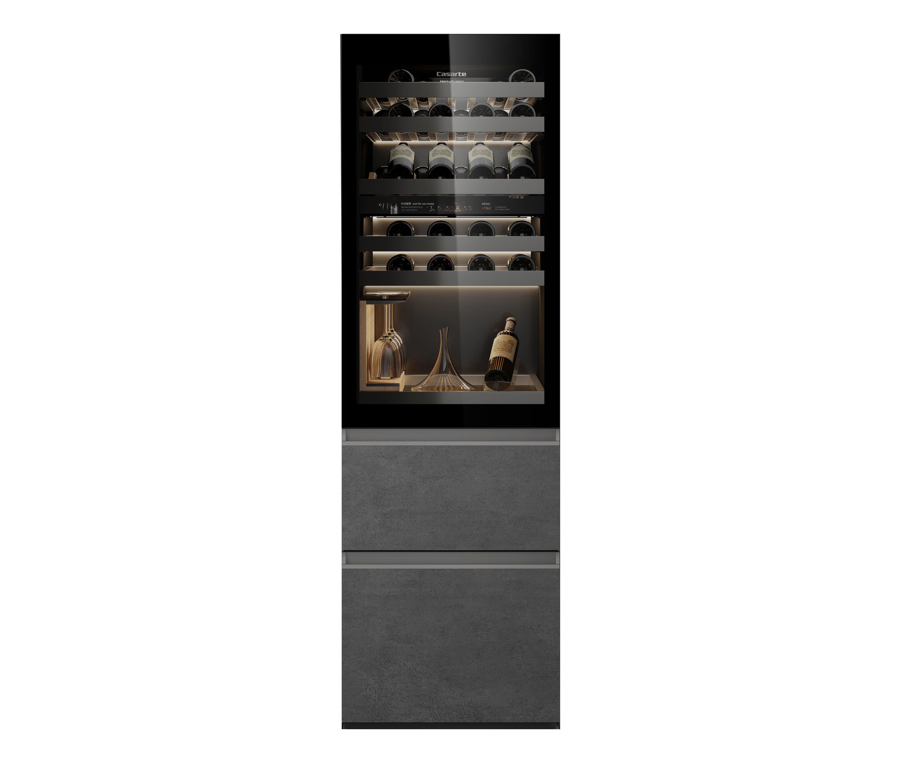 casarte sommelier series winecellar