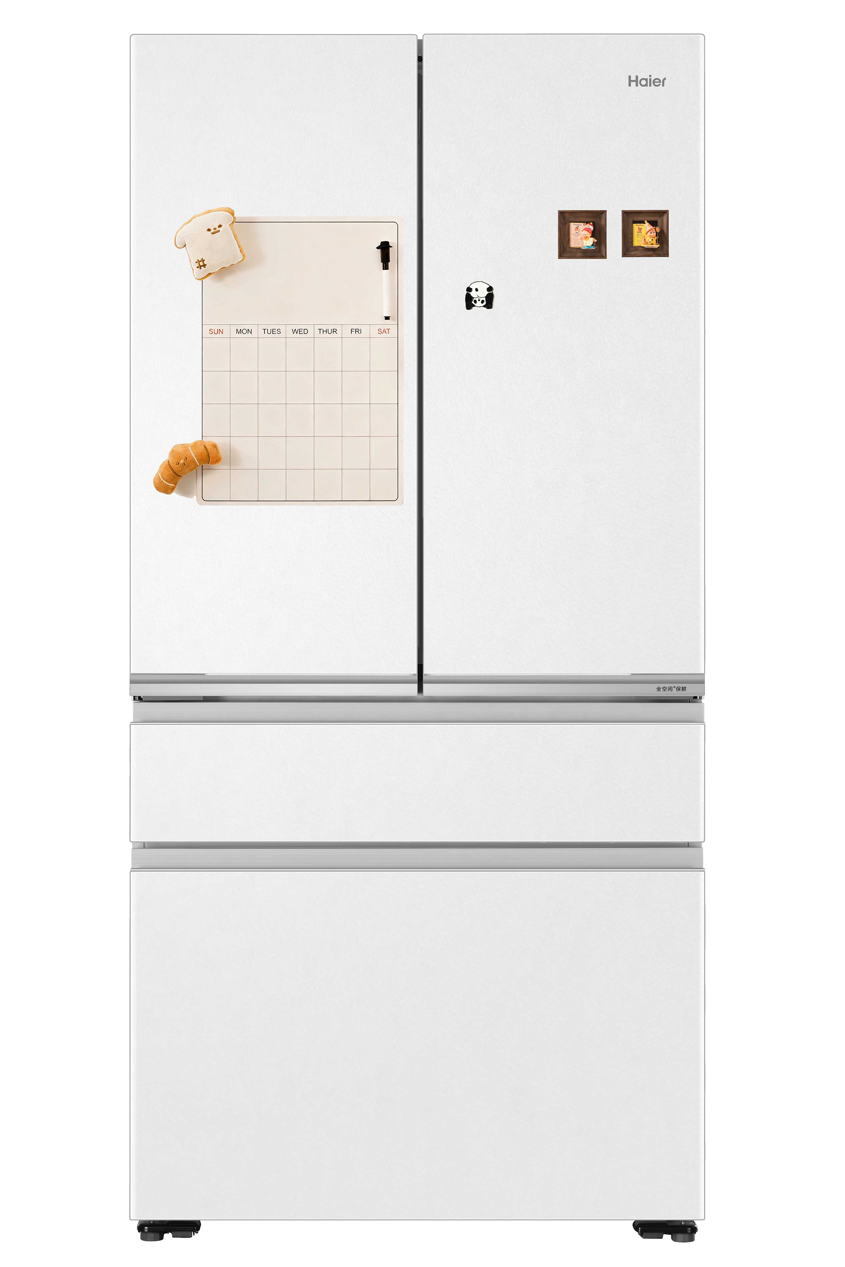 Haier Magnetic Glass Panel refrigerator