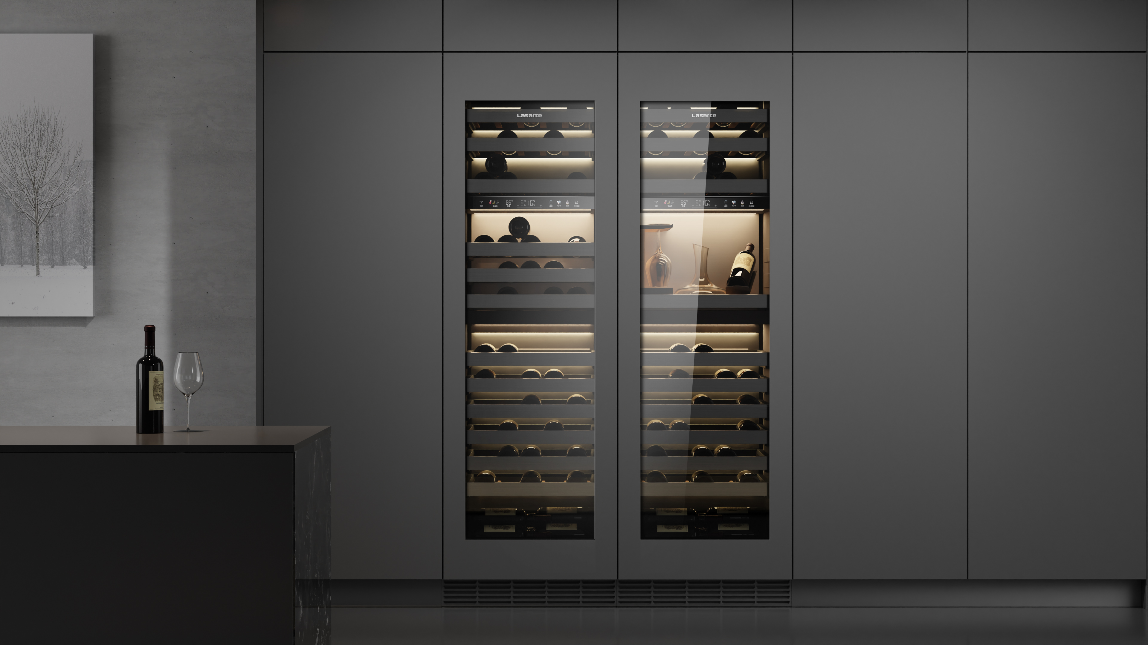 Casarte Built-in wine cabinet