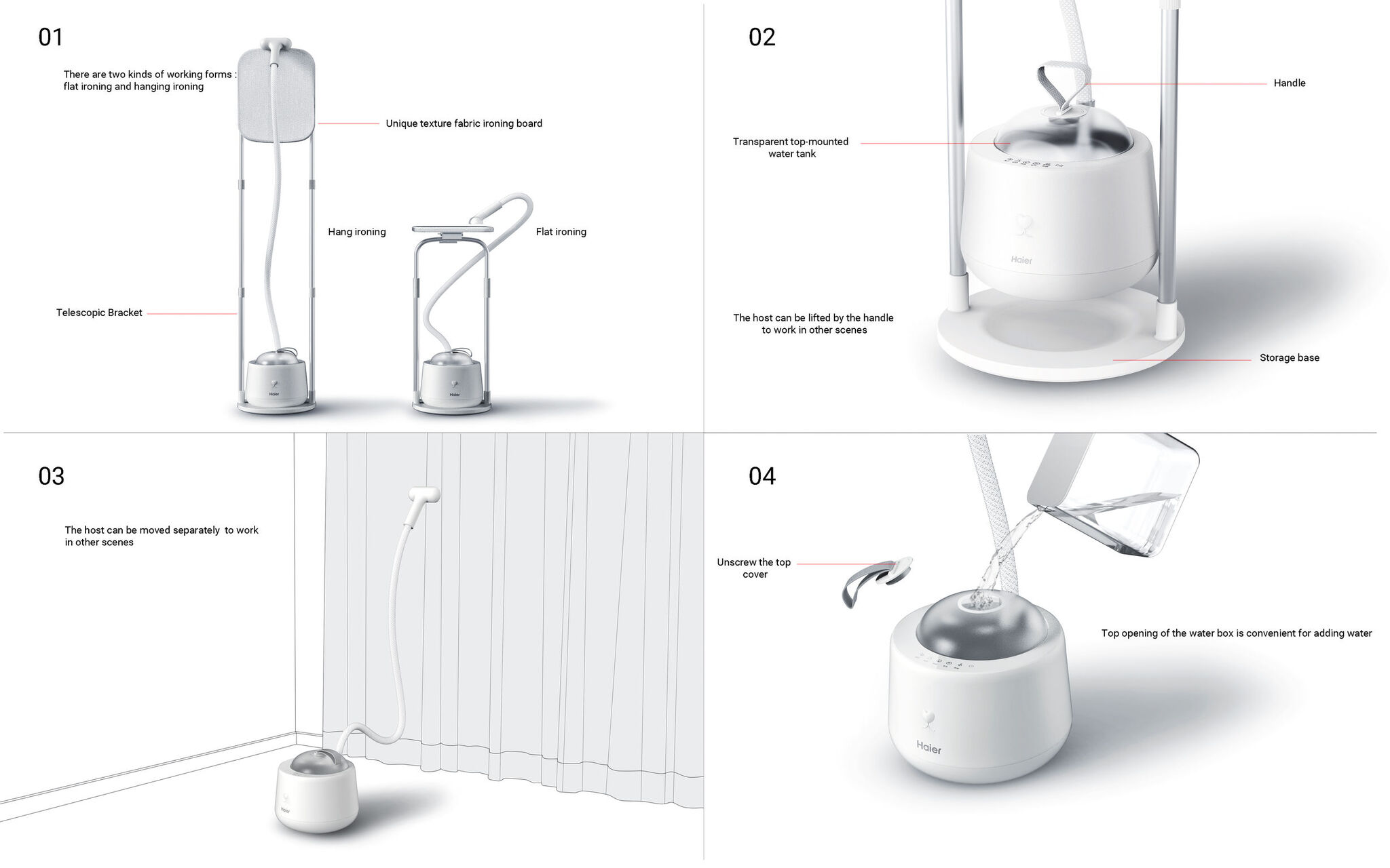 Haier Hanging Ironing Machine