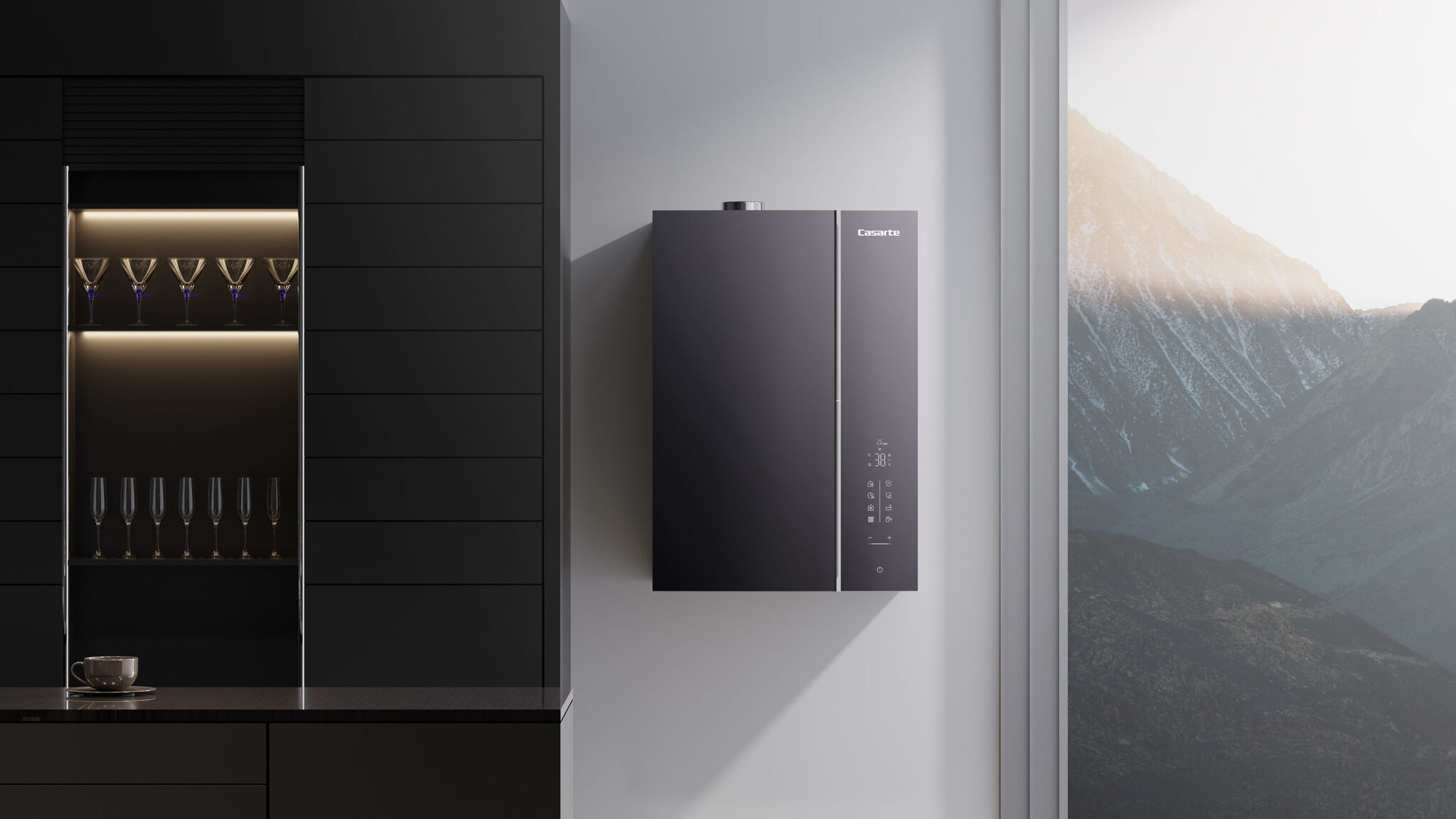 Casarte Baton gas boiler