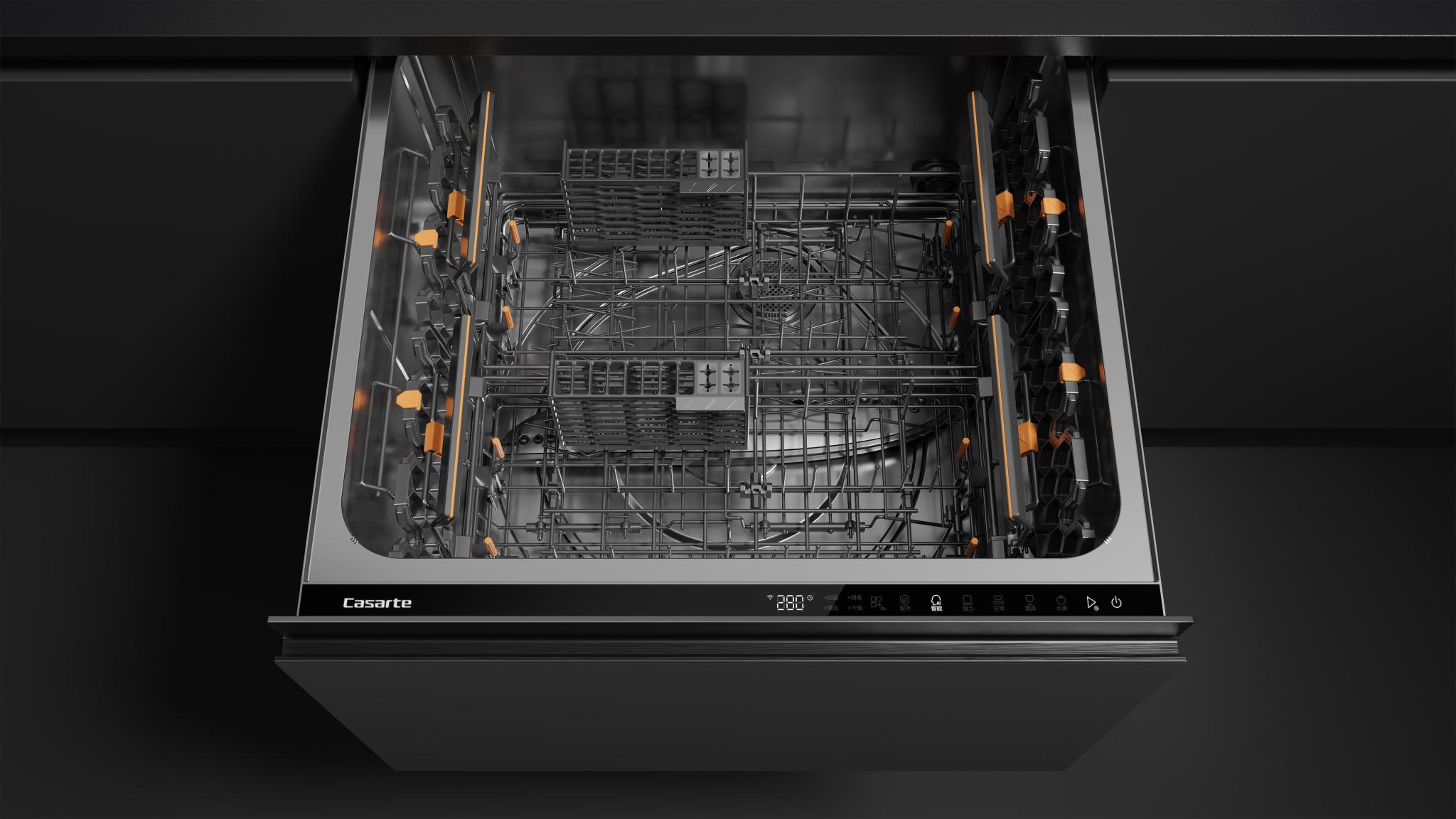 Casarte integrated cabinet dishwasher