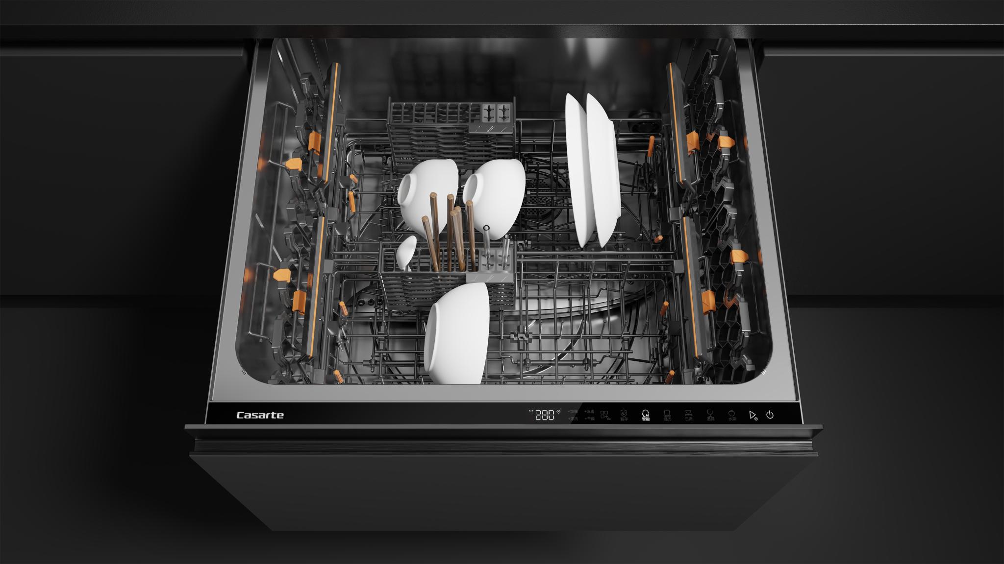 Casarte integrated cabinet dishwasher
