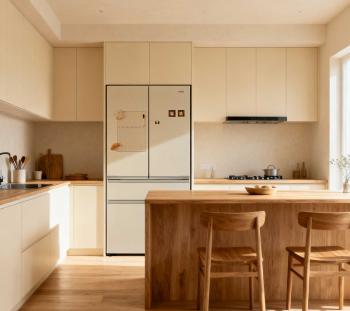 Haier Magnetic Glass Panel refrigerator