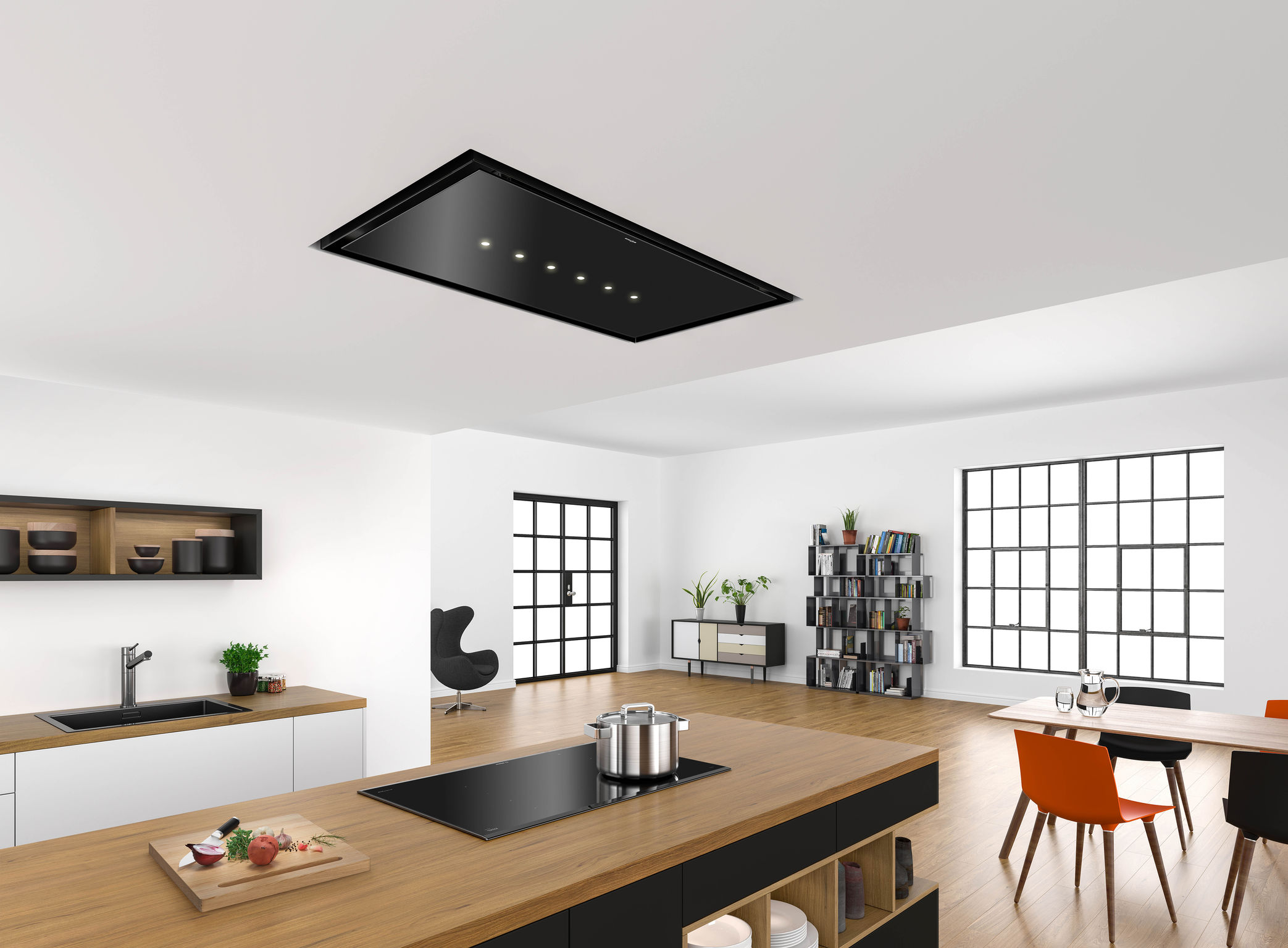 BOSCH Series | 8 Ceiling Hood with Lift Function
