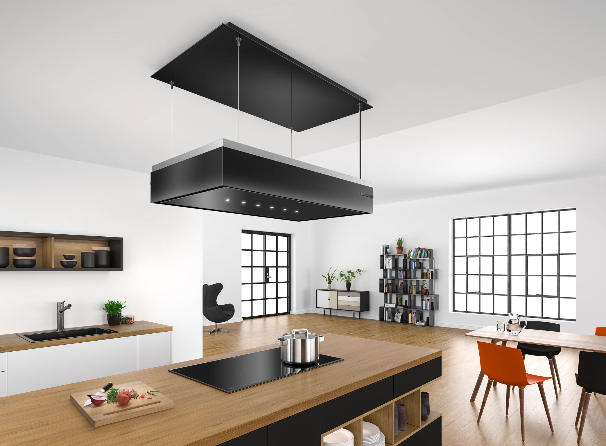 BOSCH Series | 8 Ceiling Hood with Lift Function