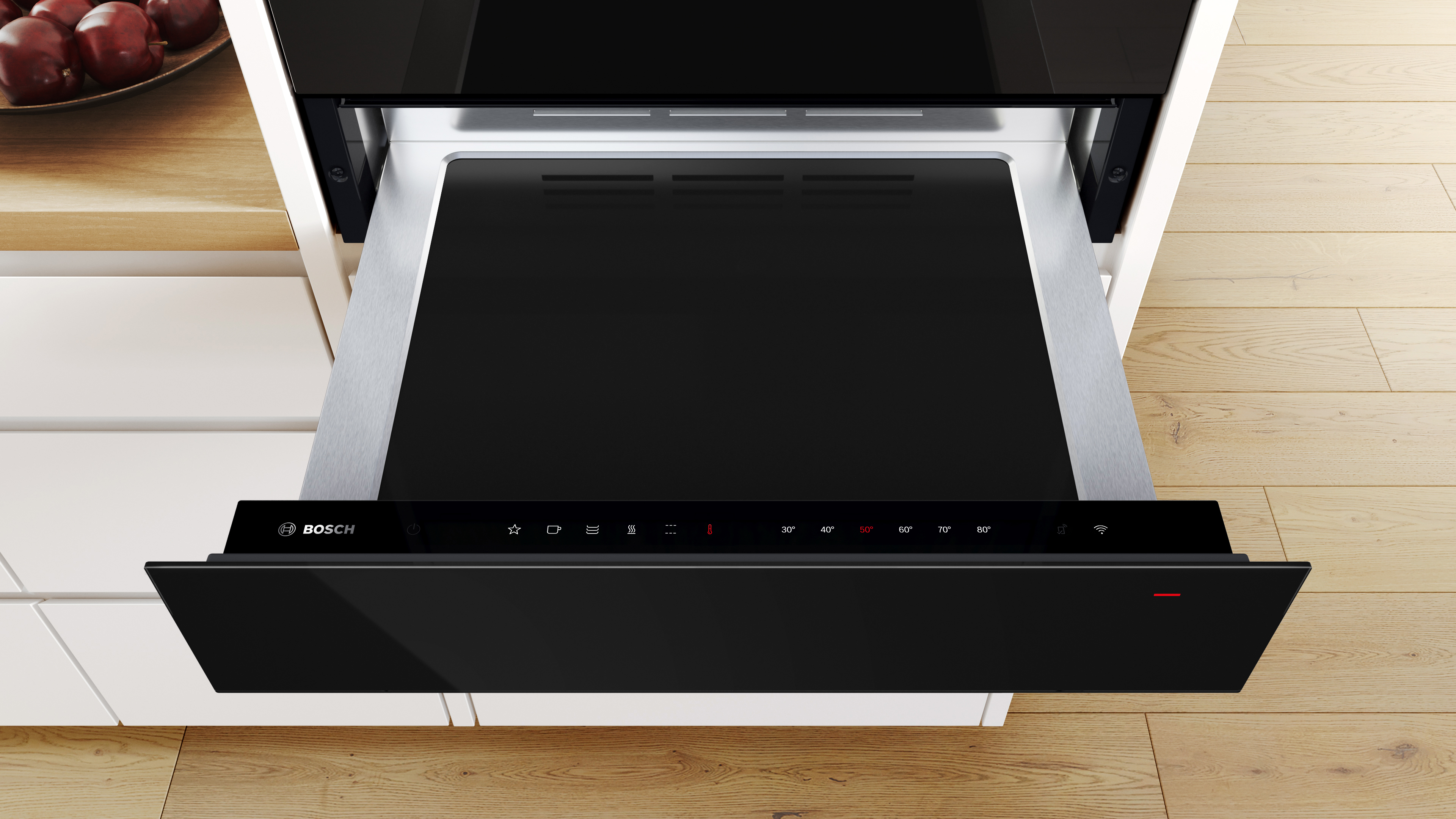 iF Design Bosch Serie 8 Accentline Built In Warming Drawer