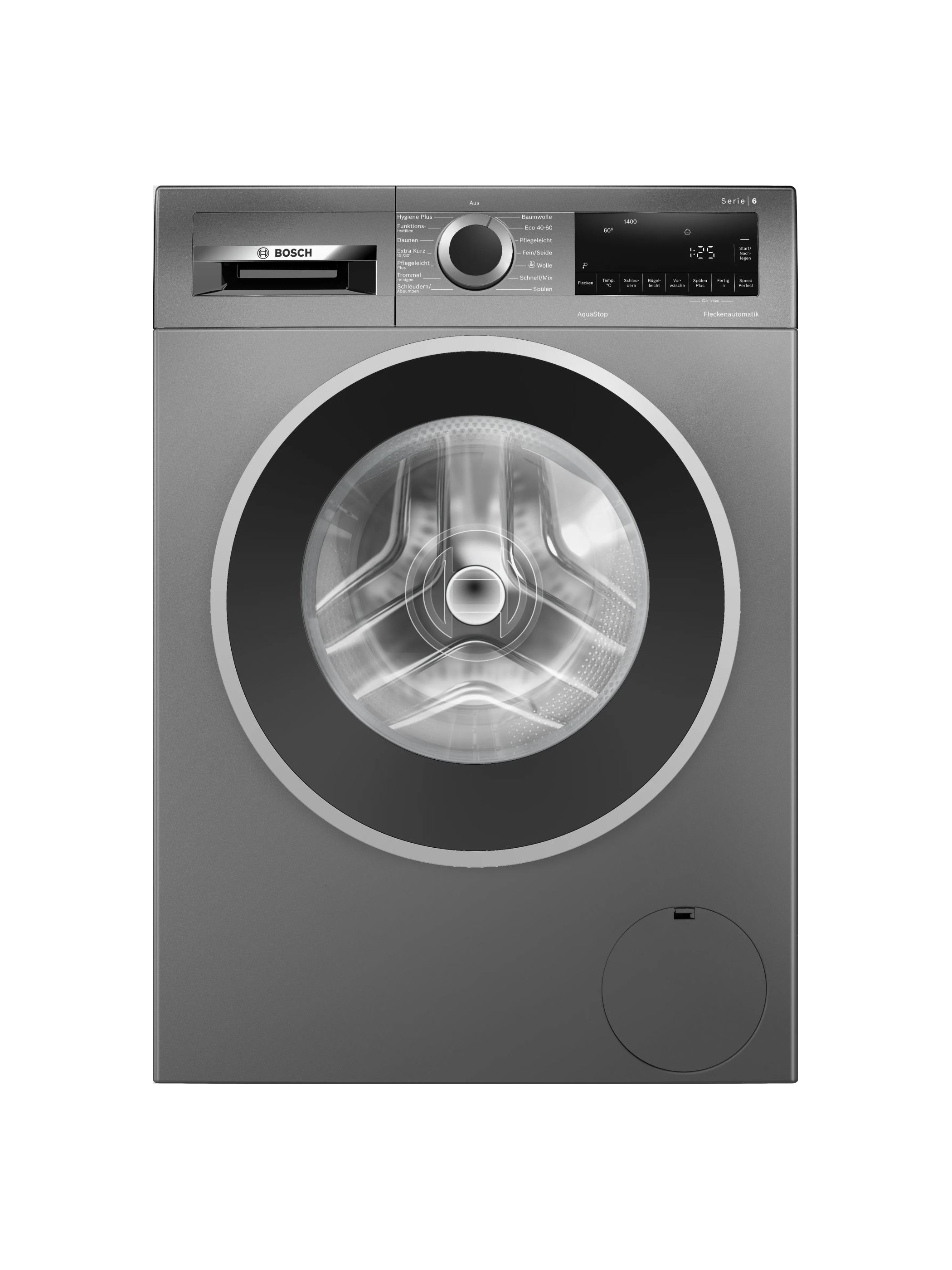 BOSCH Series | 6 washing machine cast anthracite