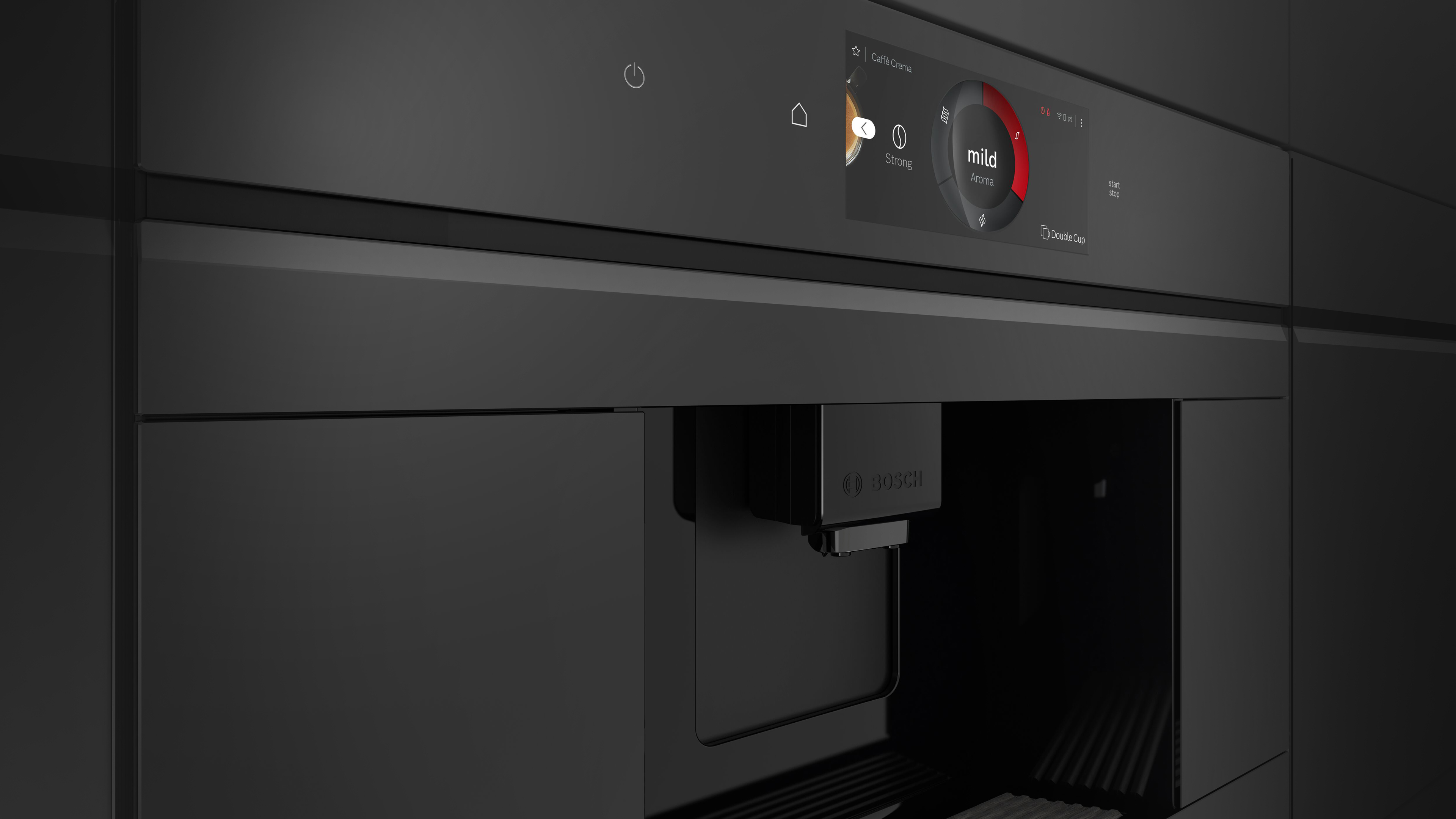 iF Design Bosch Serie 8 Accentline Built In Coffee Machine