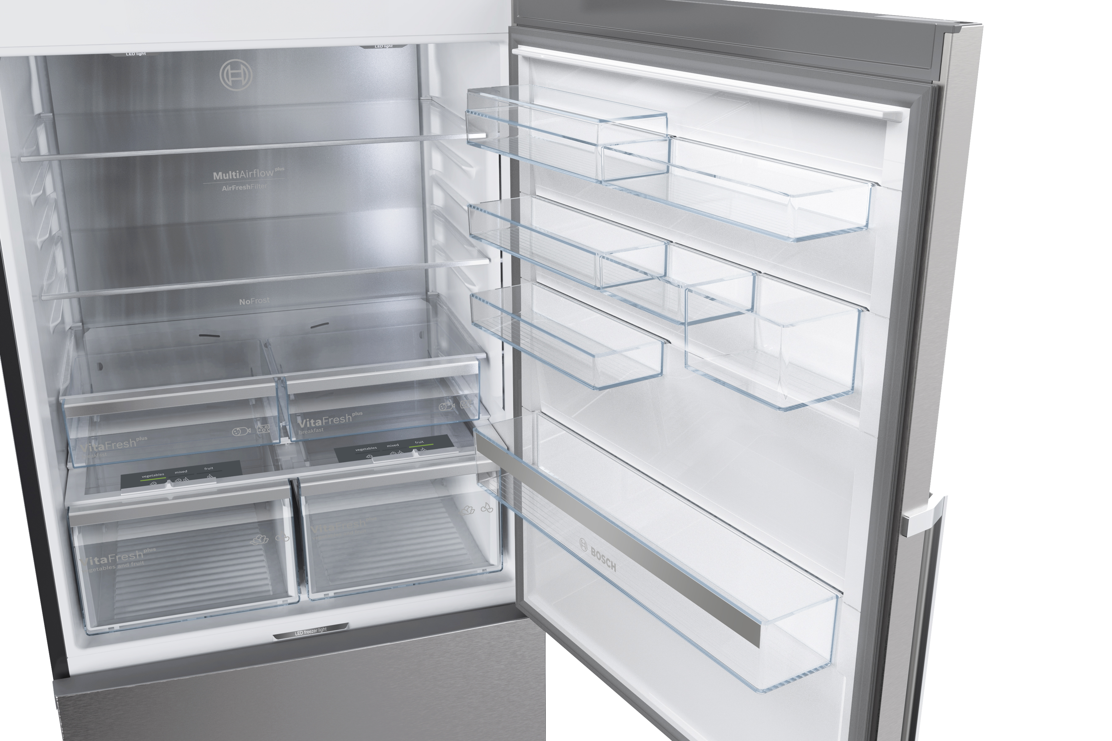 Bosch Series 8  Flex door bottom freezer range