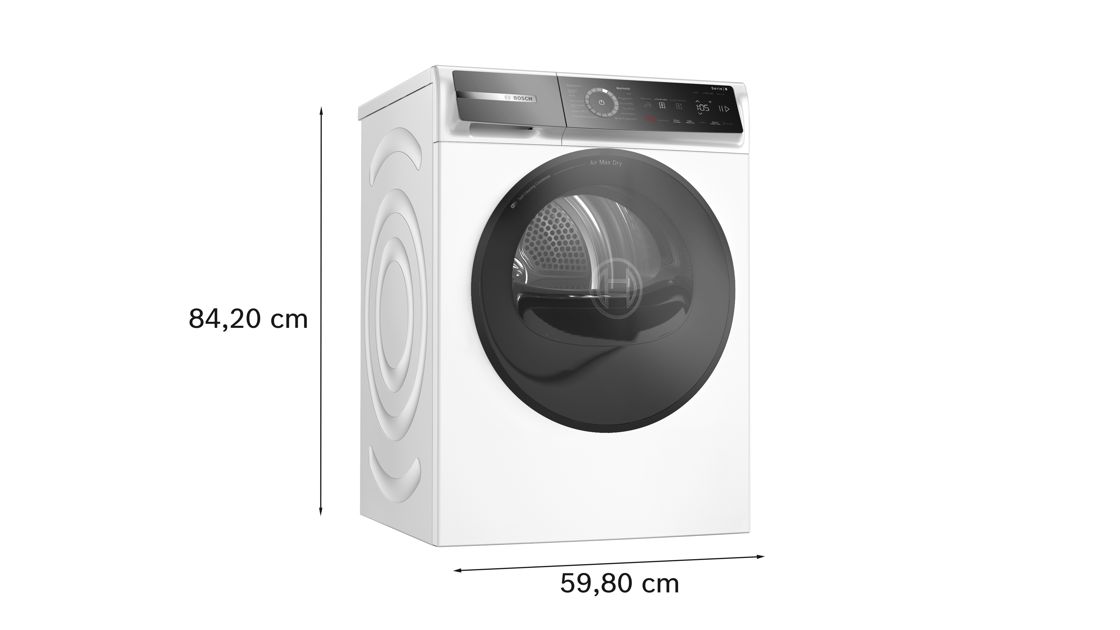 New BOSCH Series 8 Dryer Range