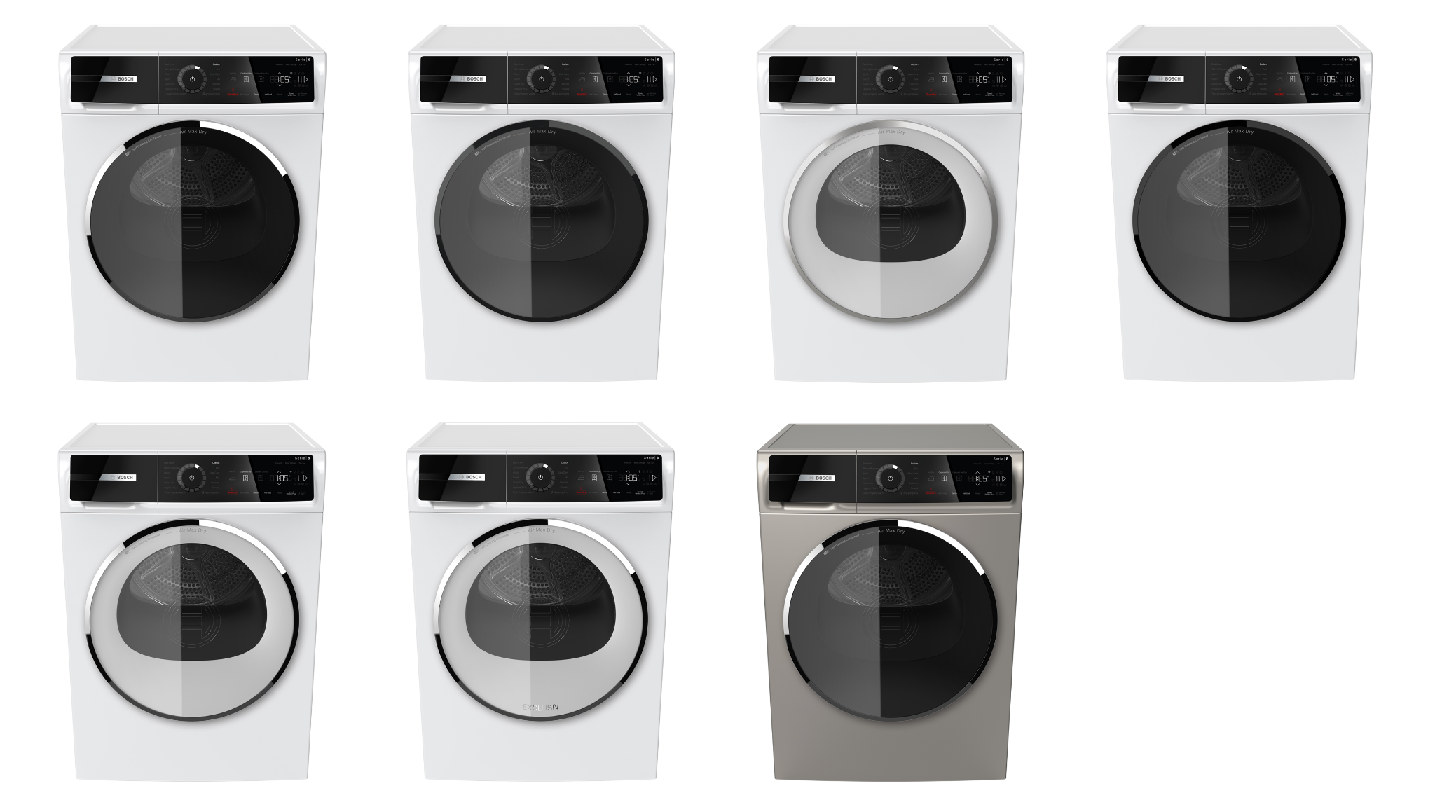 New BOSCH Series 8 Dryer Range